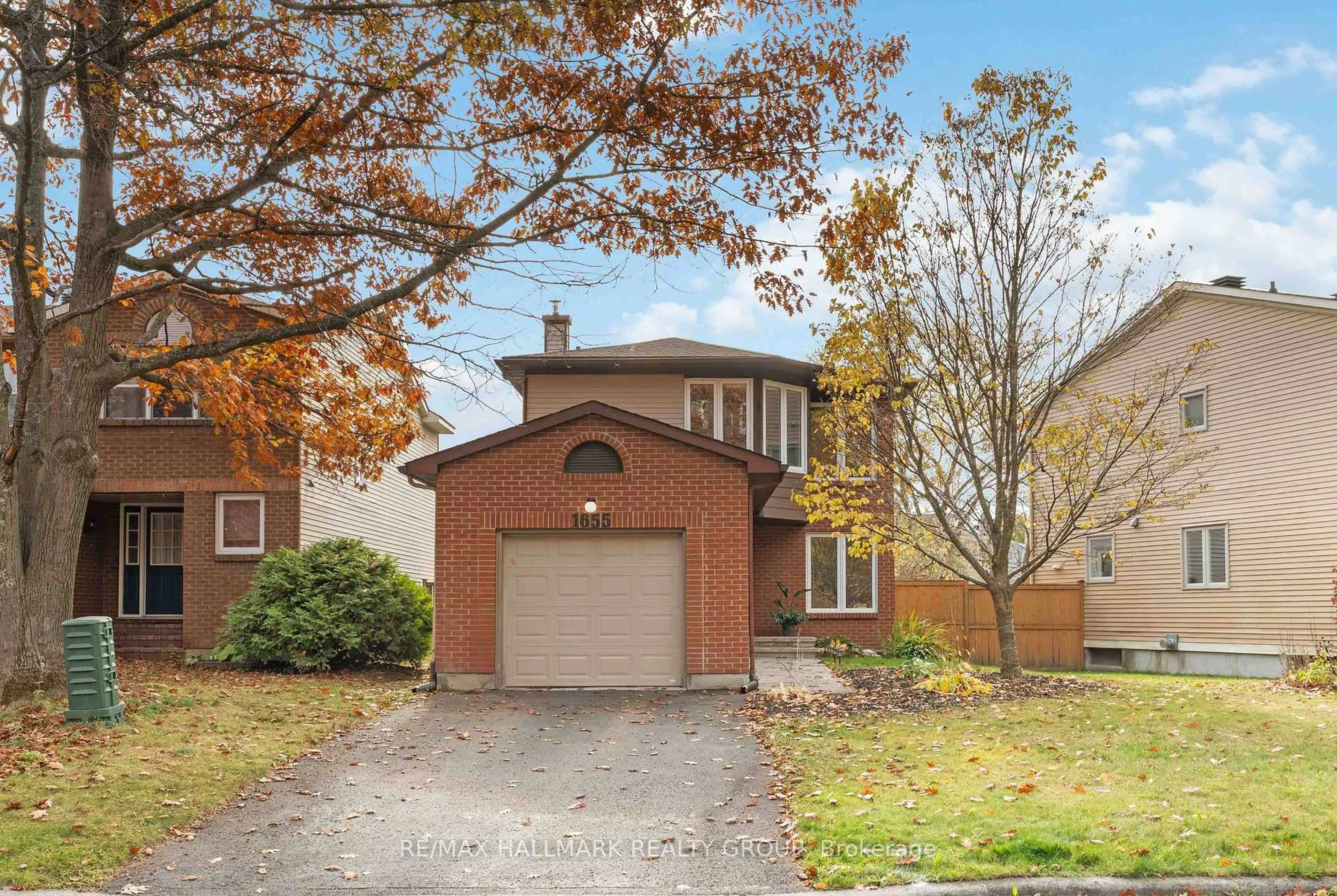 Home with brick exterior material, street for 1655 Des Broussailles Terr, Ottawa Ontario K1C 5S7