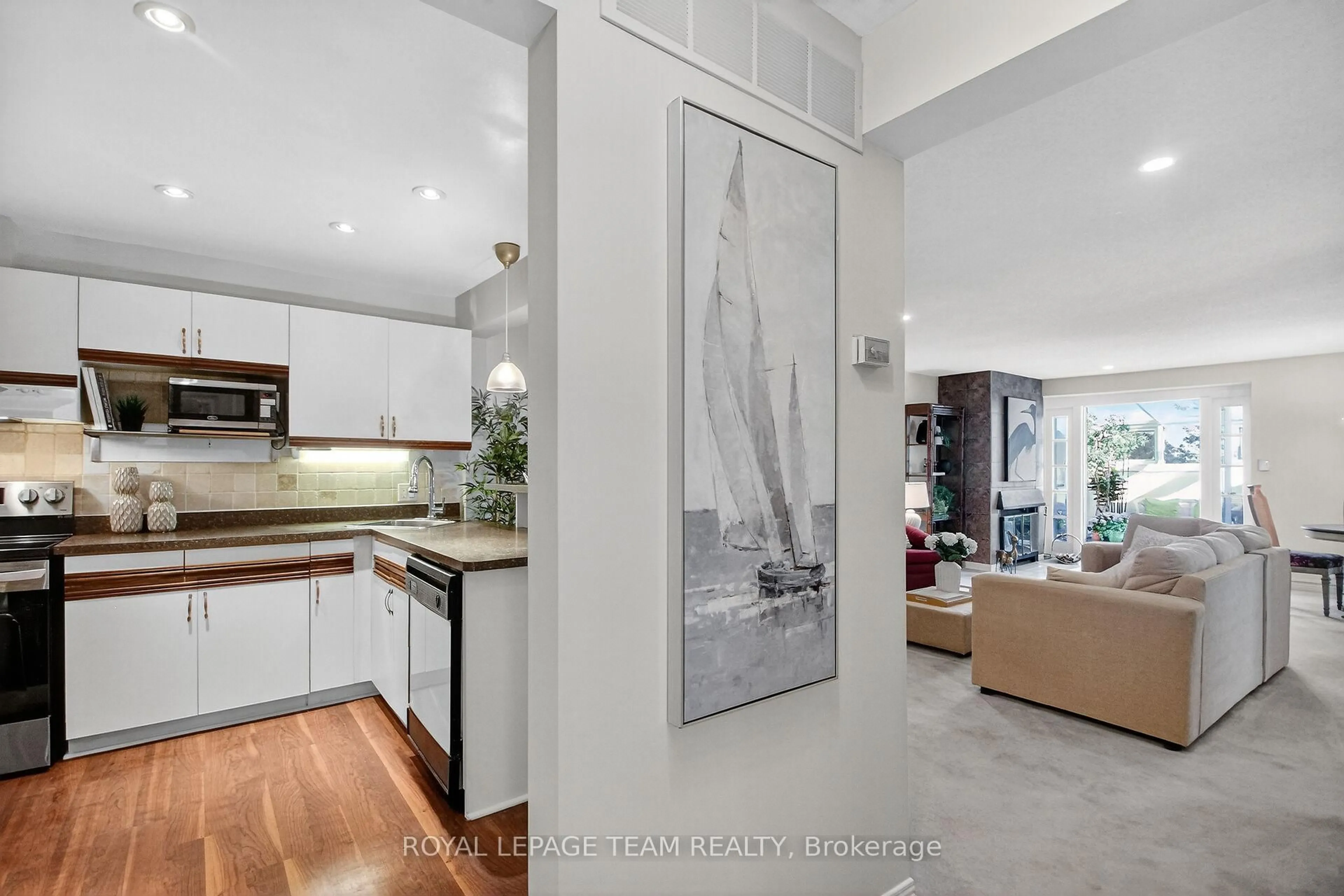 Open concept kitchen, unknown for 206 Stratas Crt, Ottawa Ontario K2L 3K5