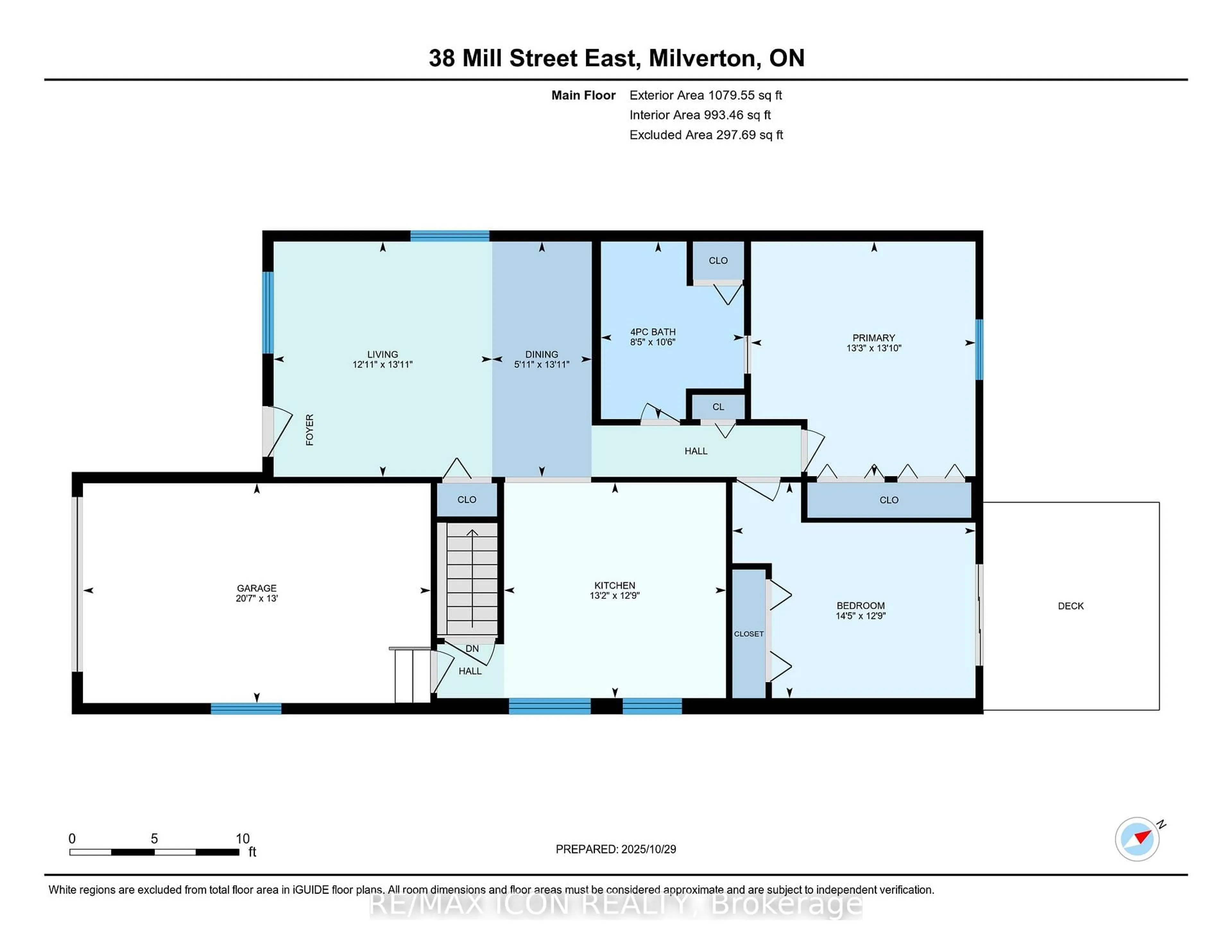 Floor plan for 38 Mill St, Perth East Ontario N0K 1M0