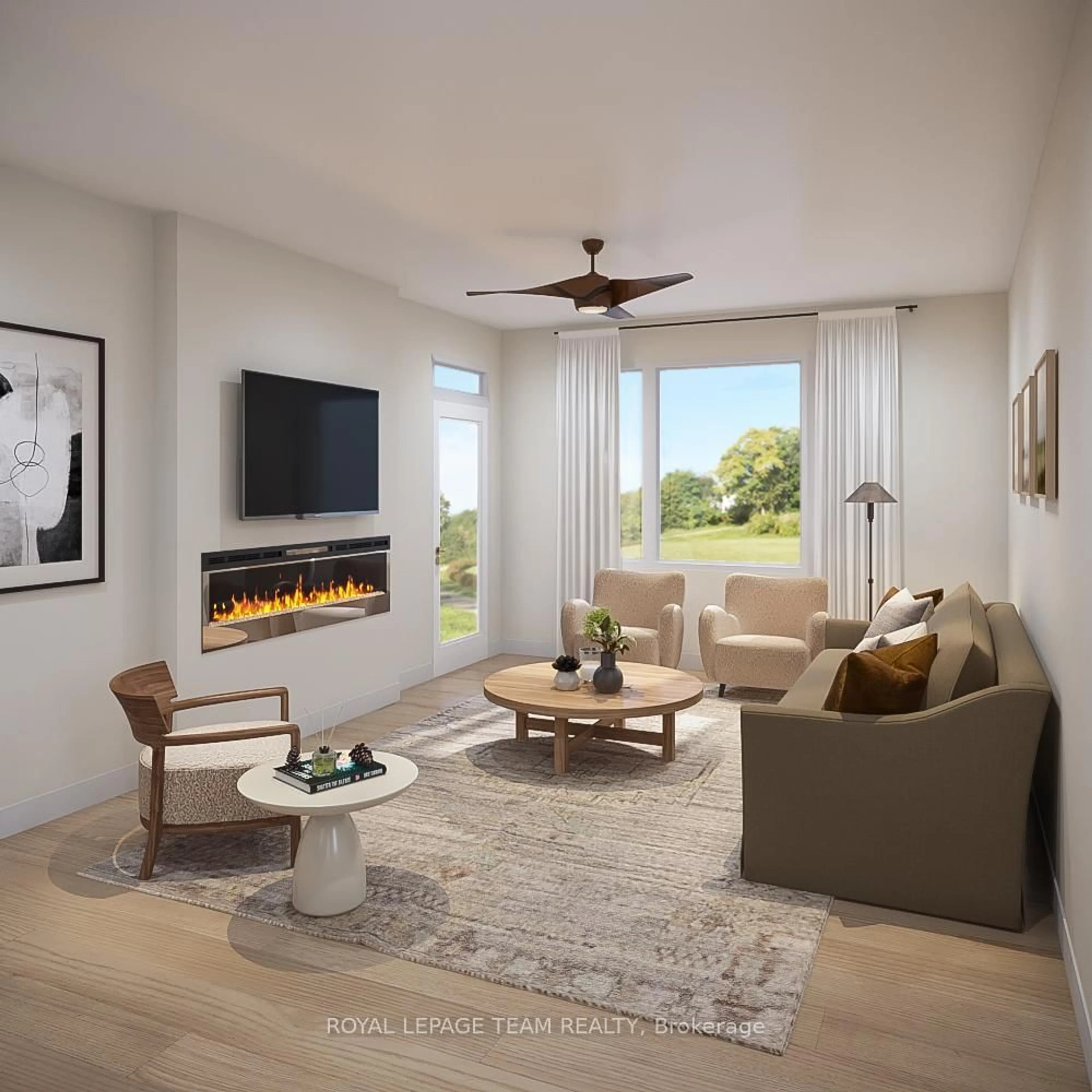 Living room with furniture, unknown for 1173 Potter Dr, Brockville Ontario K6V 0G8