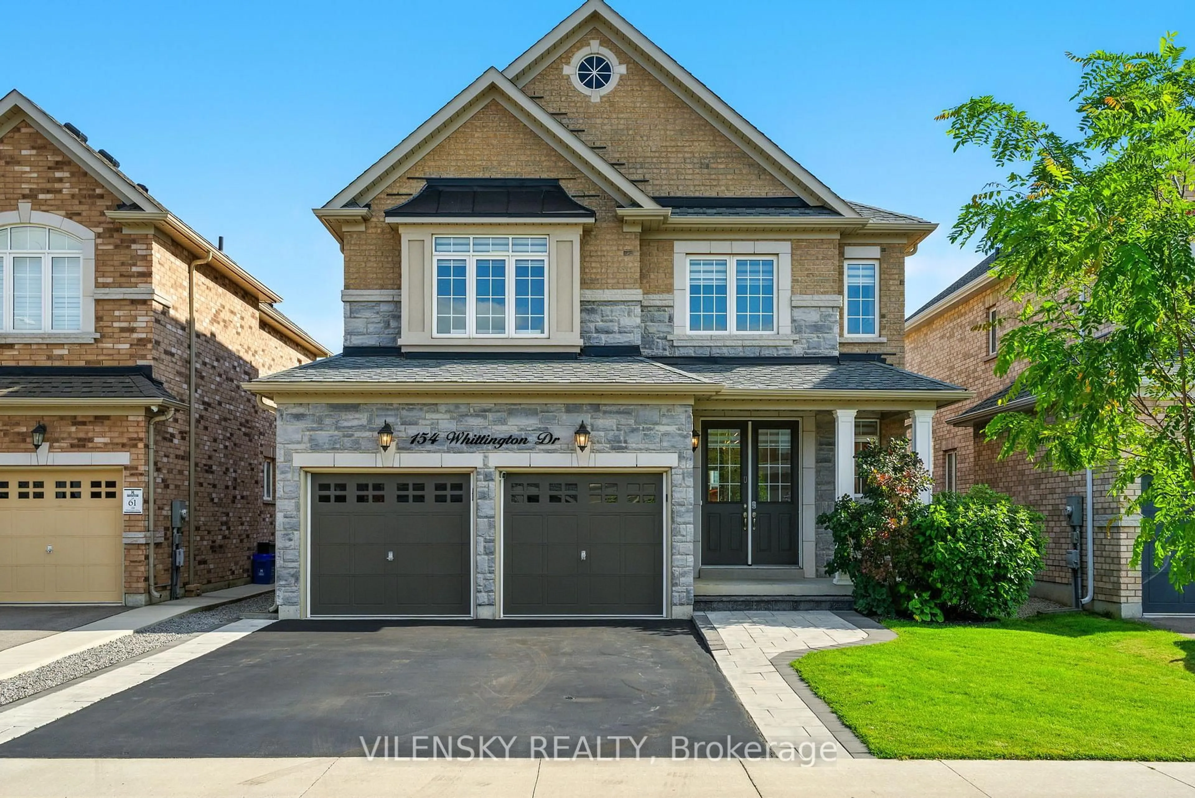 Home with brick exterior material, street for 154 Whittington Dr, Hamilton Ontario L9K 0H5