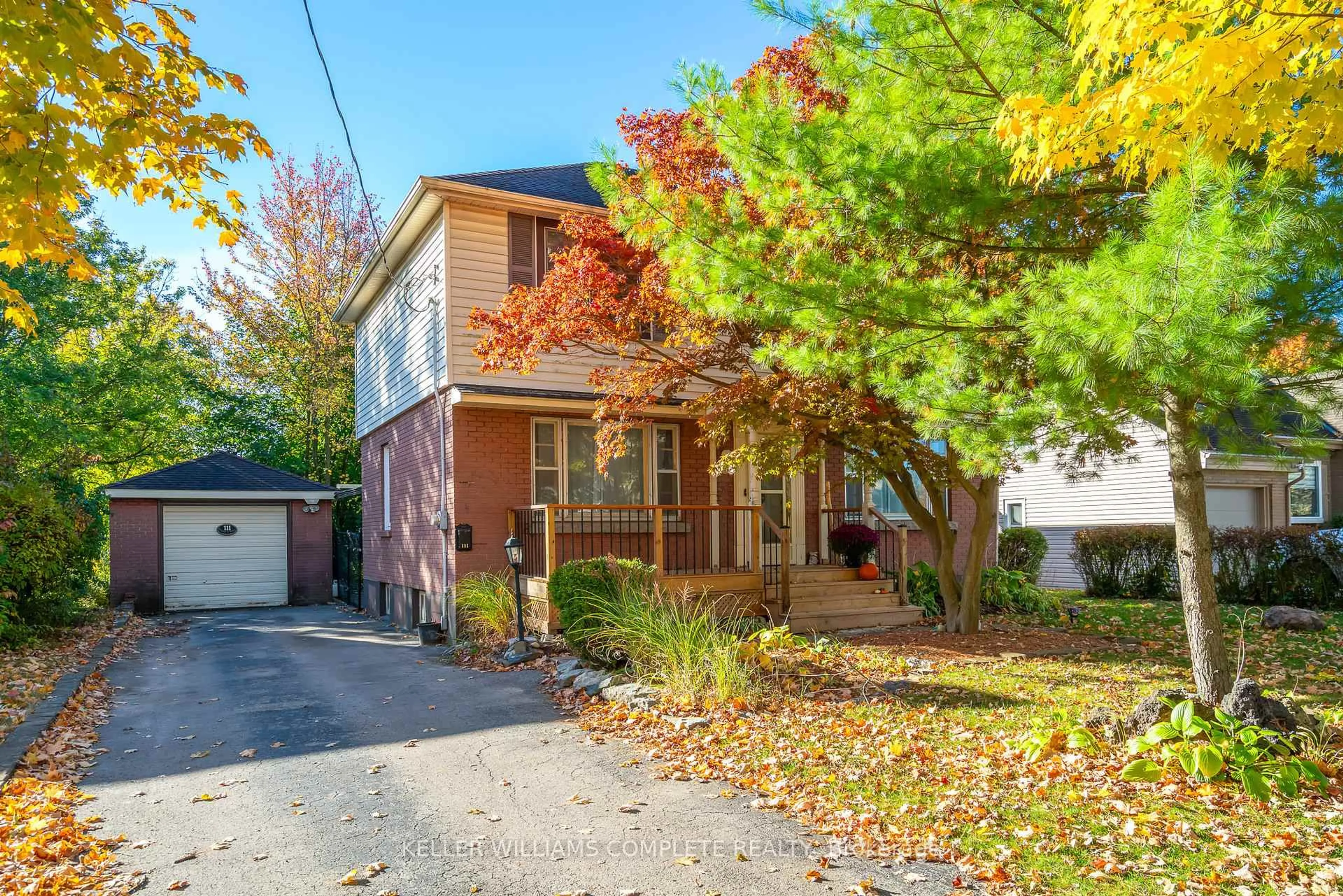 Home with brick exterior material, street for 111 Price Ave, Welland Ontario L3C 3Y3