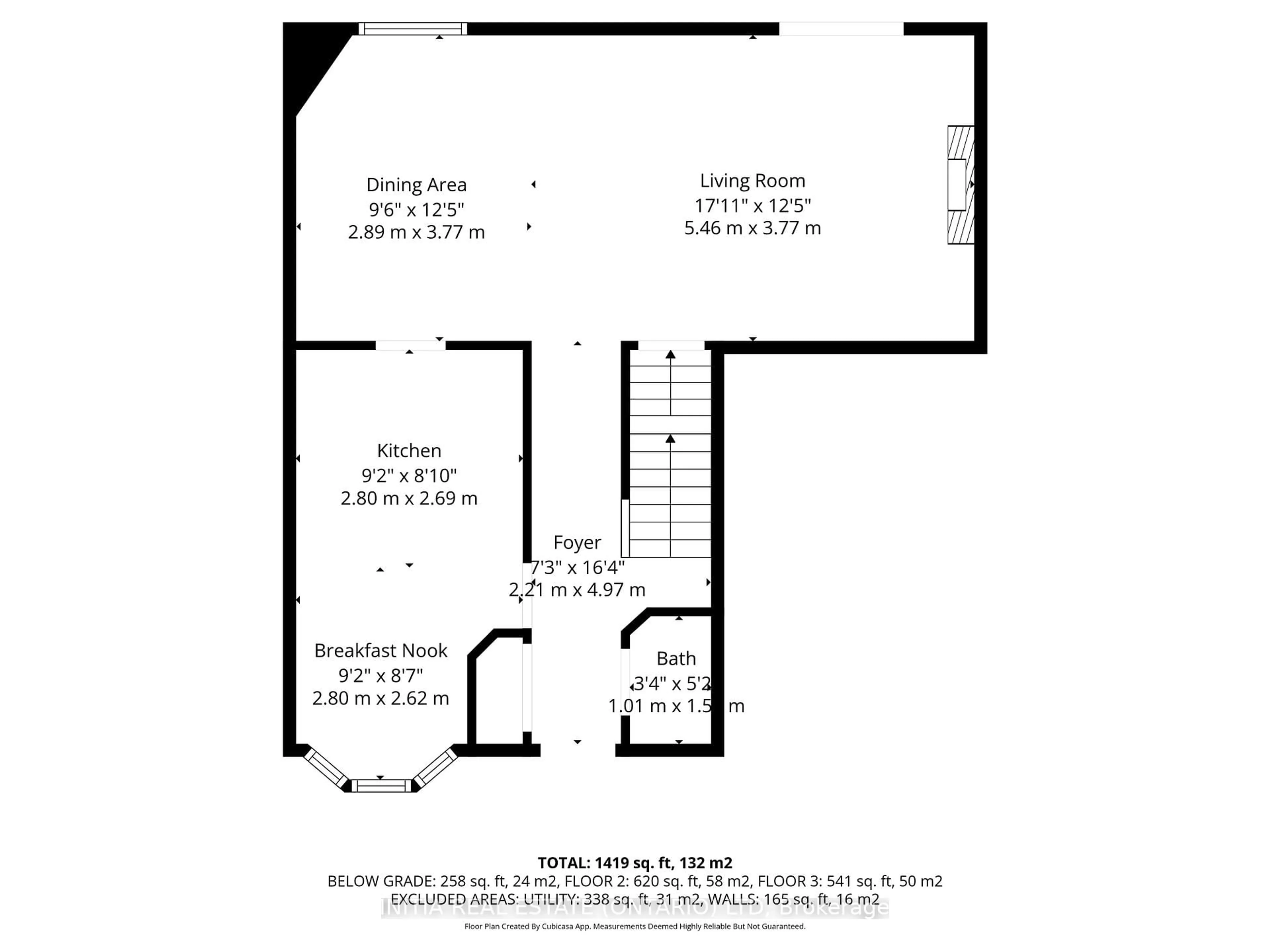 Floor plan for 784 Homeview Rd, London South Ontario N6C 5S6
