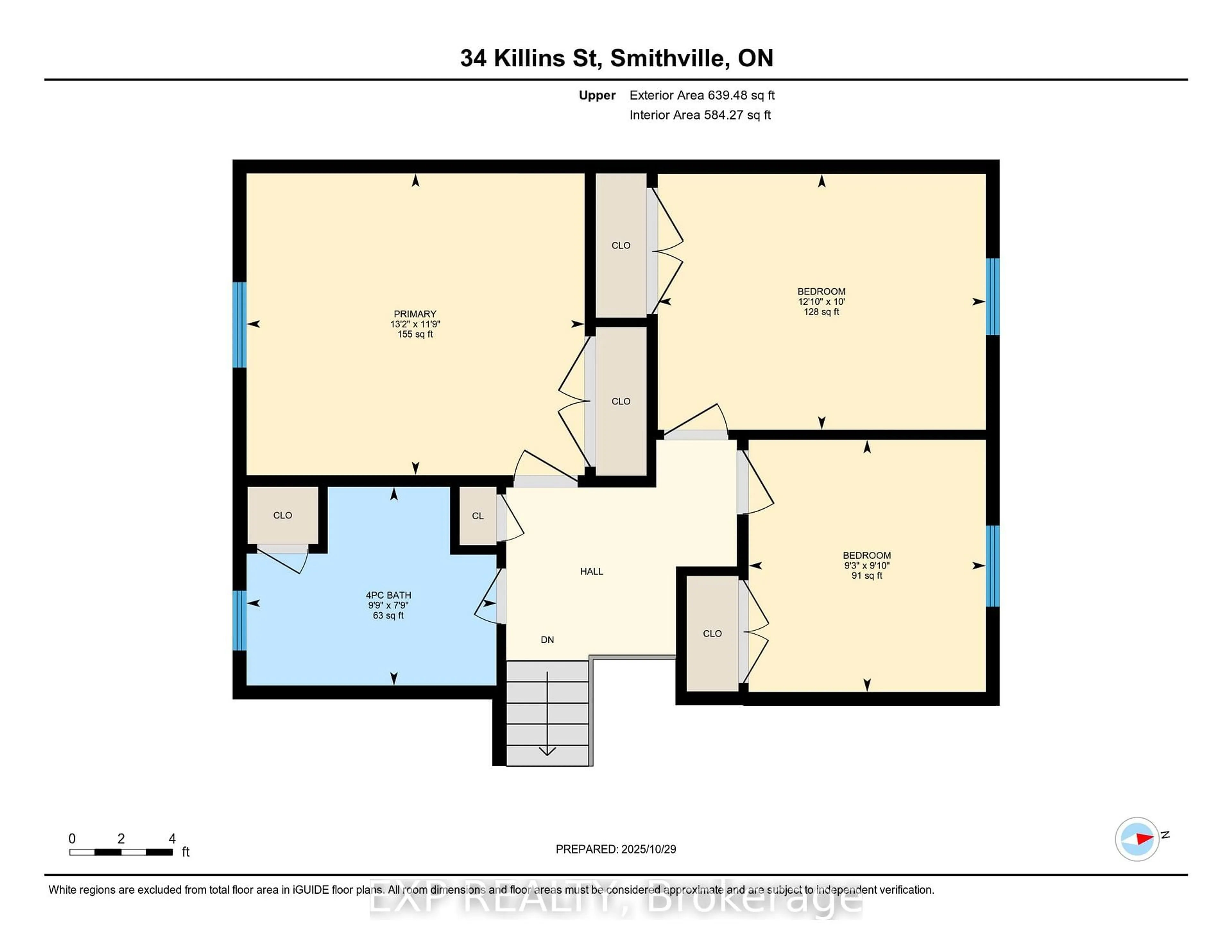 Floor plan for 34 Killins St, West Lincoln Ontario L0R 2A0