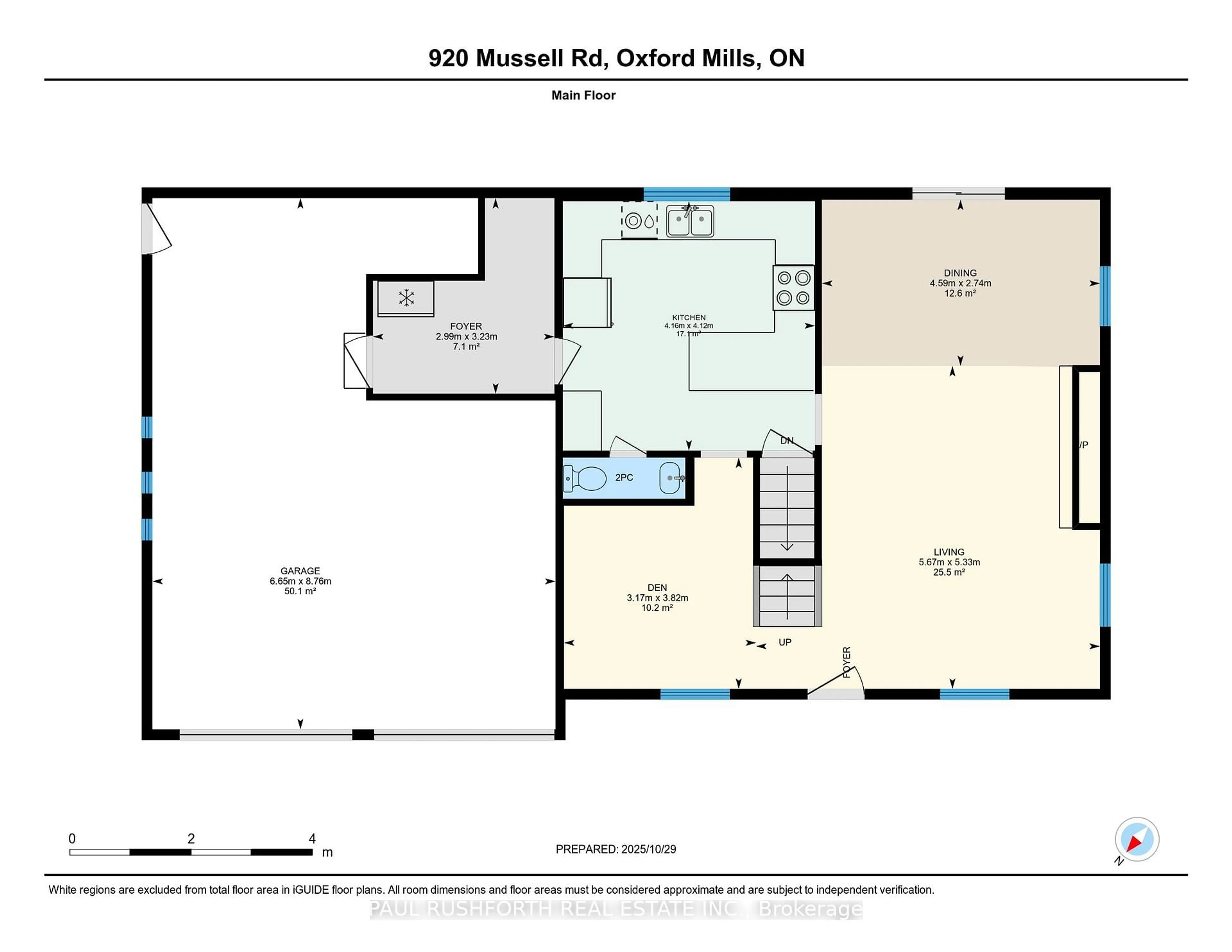 Floor plan for 920 Mussell Rd, North Grenville Ontario K0G 1S0