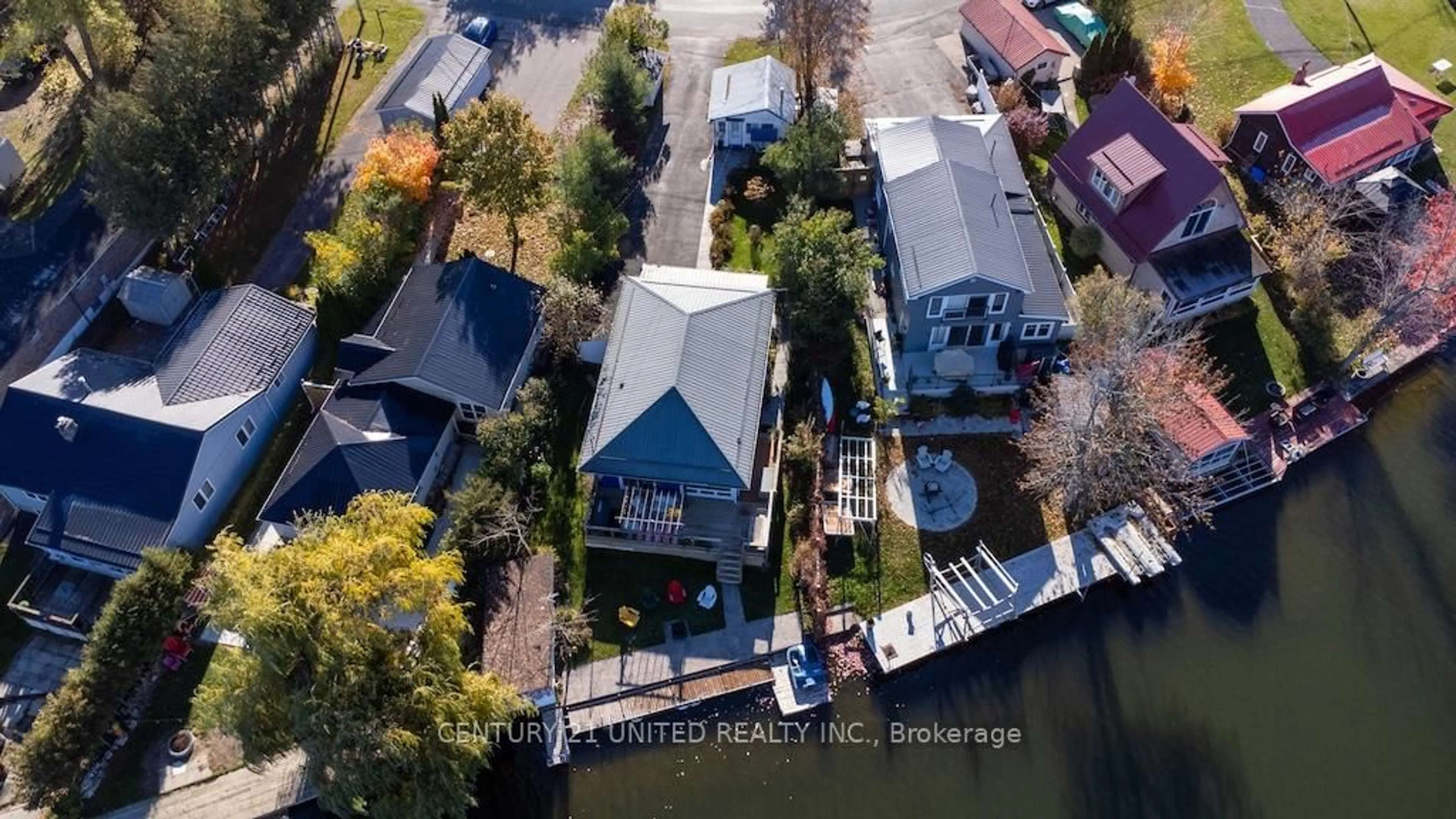 A pic from outside/outdoor area/front of a property/back of a property/a pic from drone, water/lake/river/ocean view for 131 Homewood Ave, Trent Hills Ontario K0L 1Y0