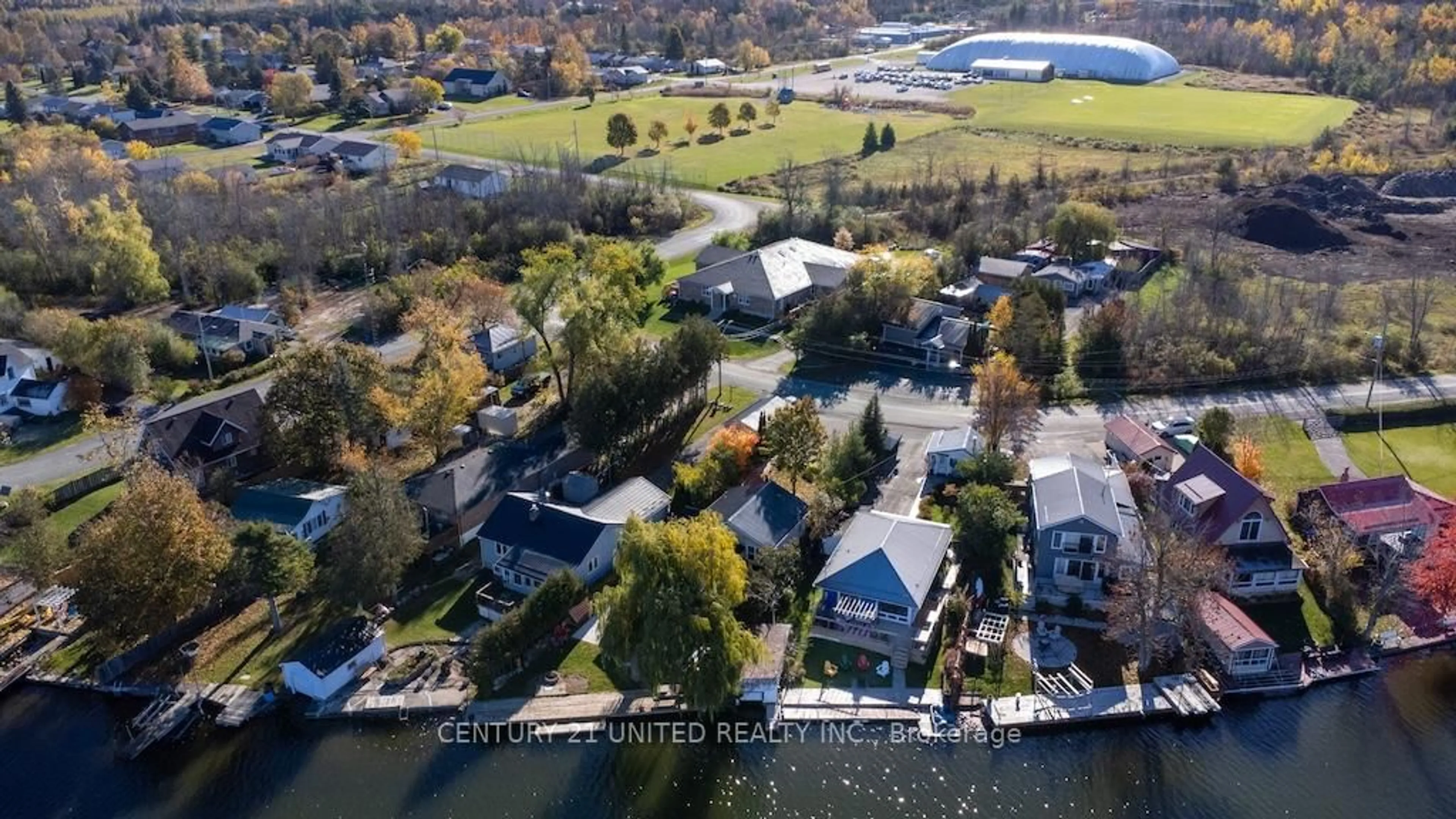 A pic from outside/outdoor area/front of a property/back of a property/a pic from drone, water/lake/river/ocean view for 131 Homewood Ave, Trent Hills Ontario K0L 1Y0