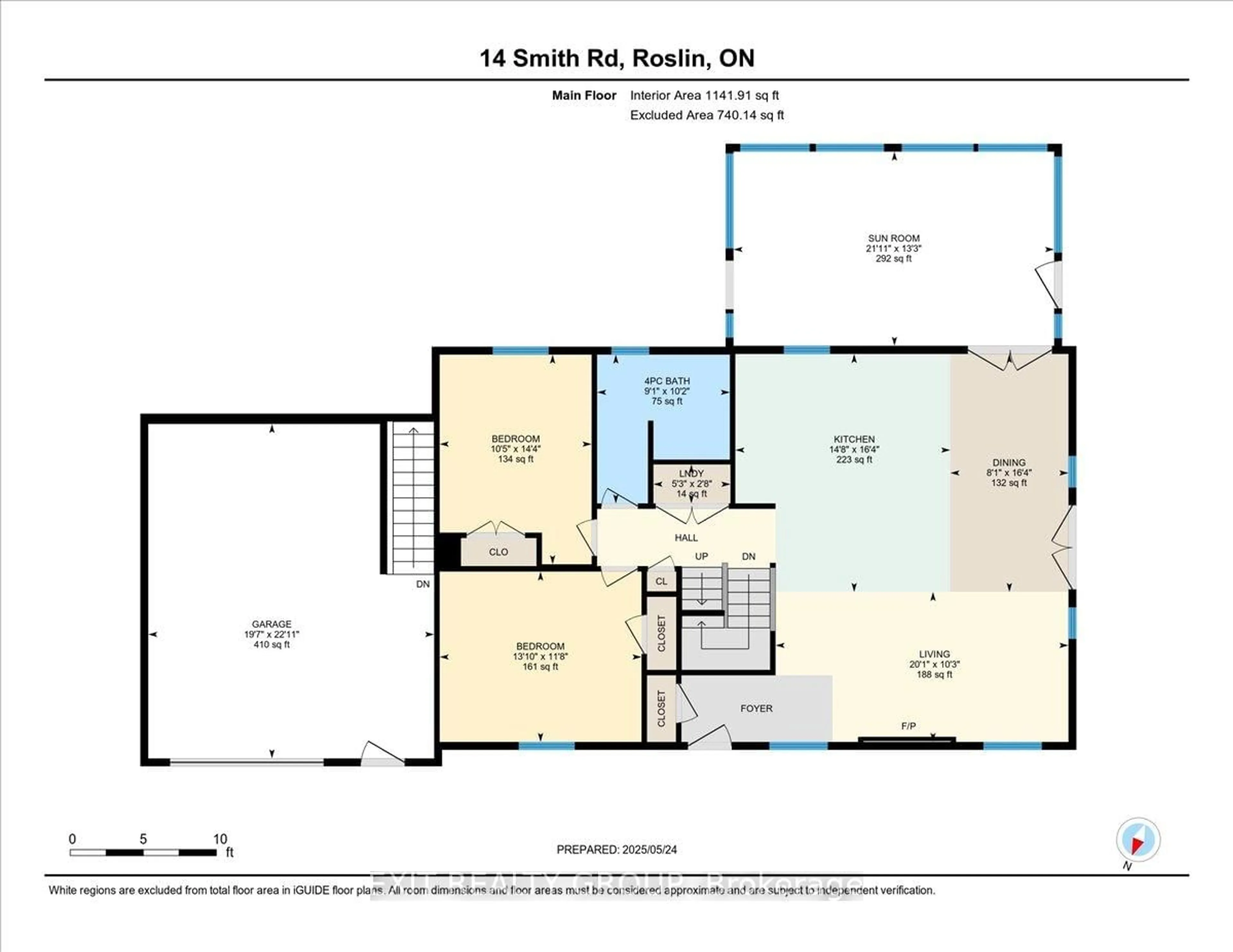 Floor plan for 14 Smith Rd, Belleville Ontario K0K 2Y0