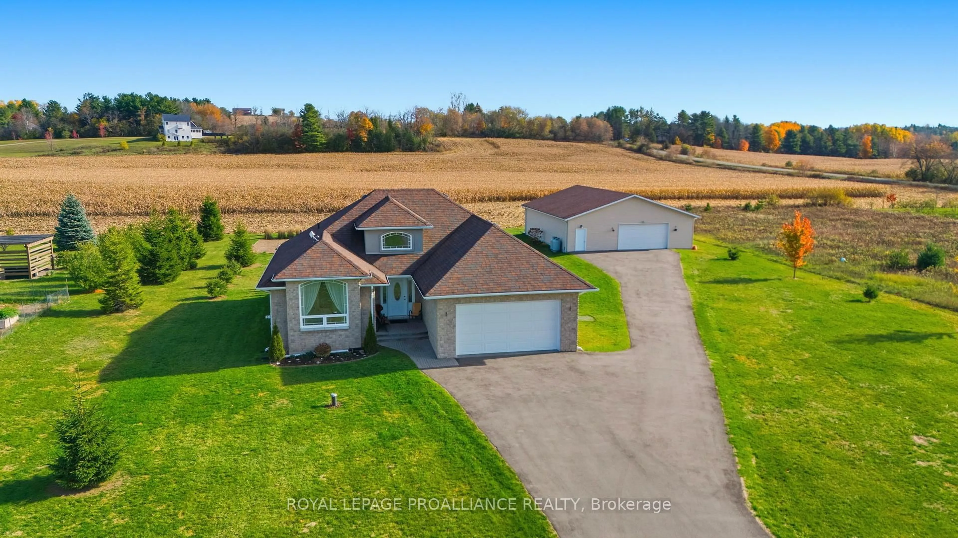A pic from outside/outdoor area/front of a property/back of a property/a pic from drone, water/lake/river/ocean view for 1151 Vernonville Rd, Alnwick/Haldimand Ontario K0K 2G0