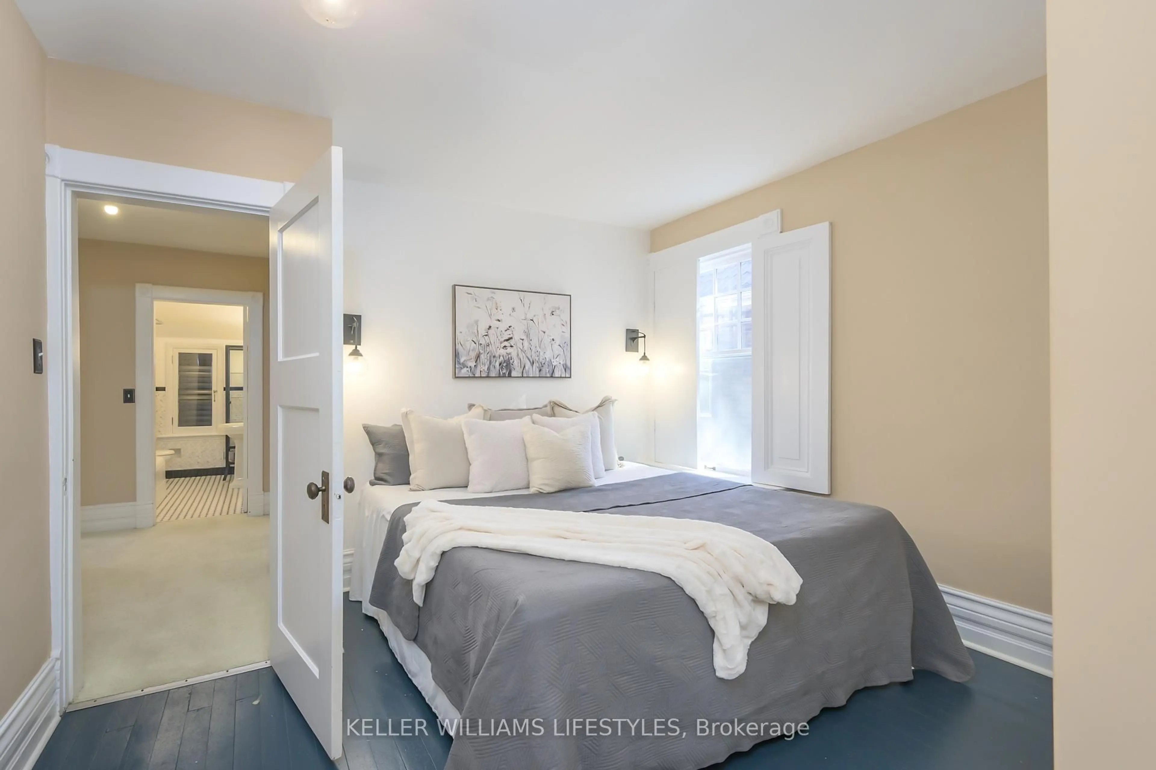 Bedroom with bed, unknown for 40 Gerrard St, London South Ontario N6C 4C7