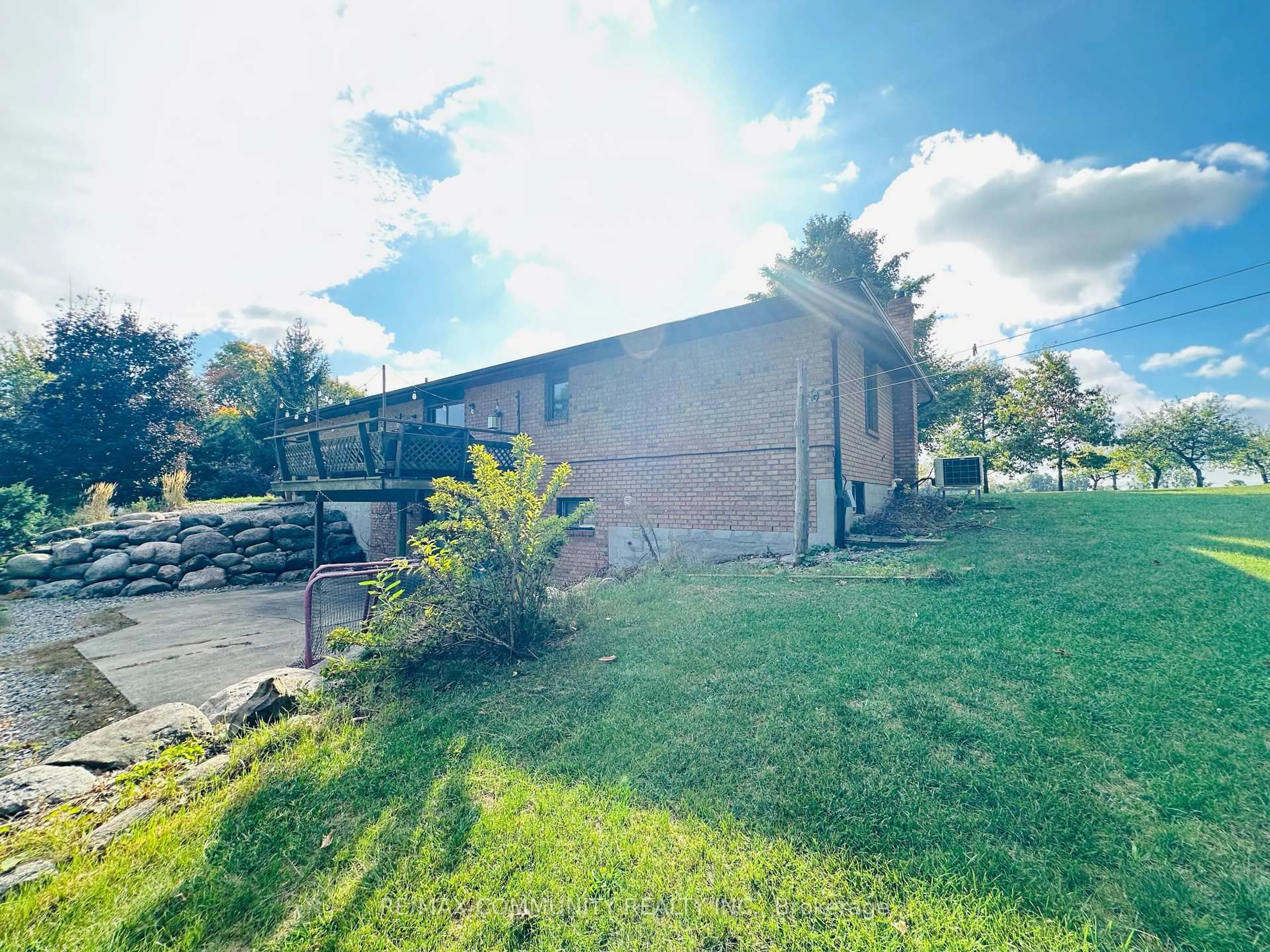 A pic from outside/outdoor area/front of a property/back of a property/a pic from drone, unknown for 214 Helyer Rd, Ingleside Ontario K8V 5P4