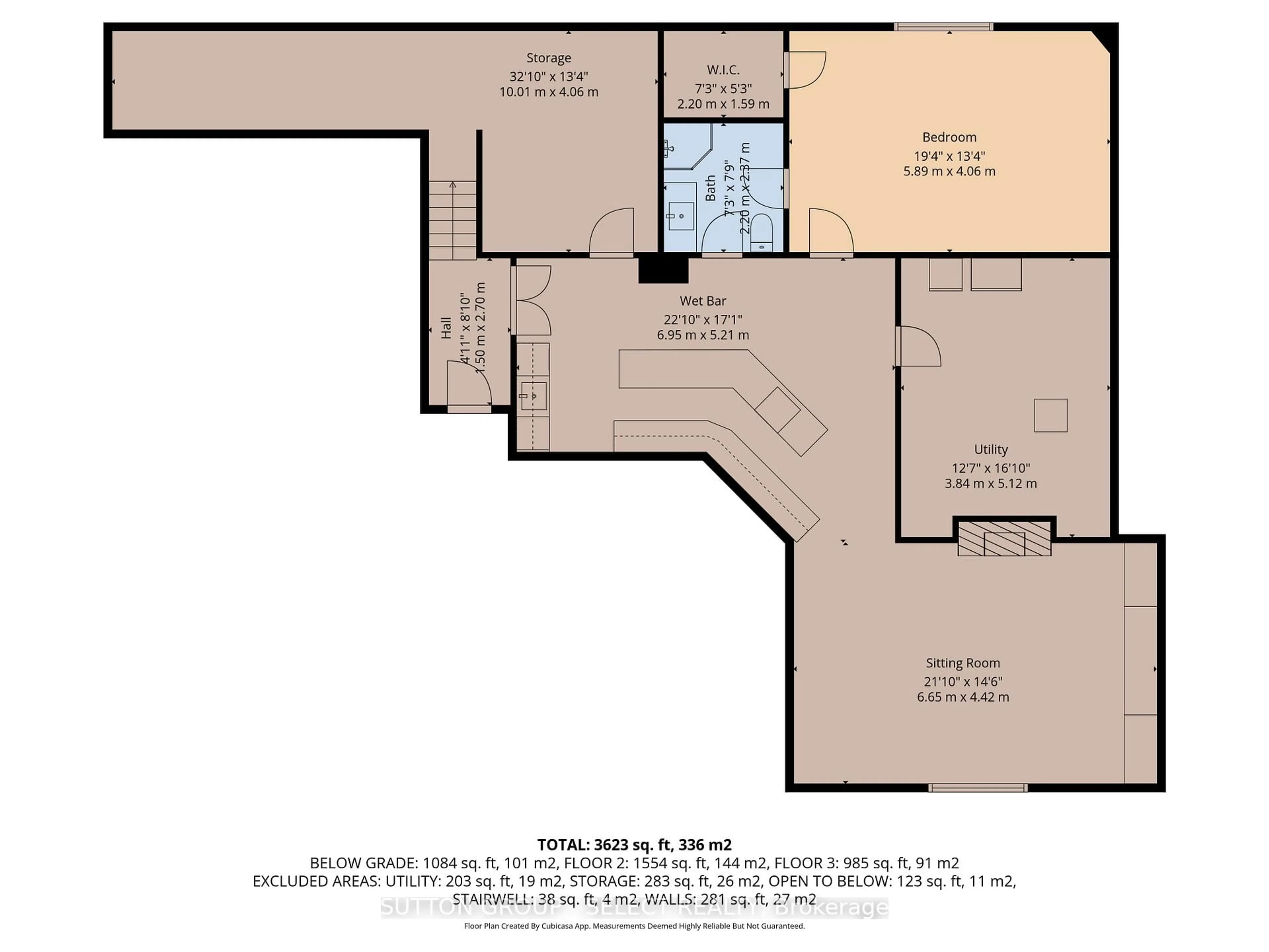 Floor plan for 1 Shavian Crt, London North Ontario N6G 3G9