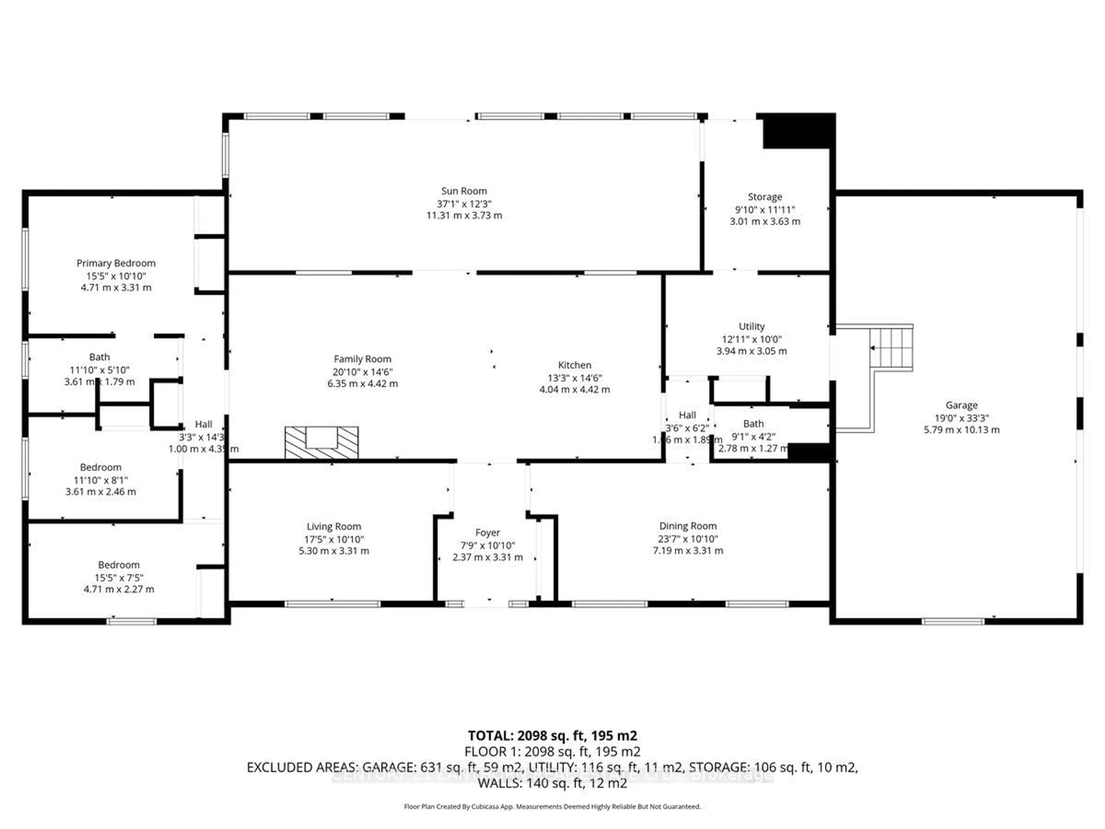 Floor plan for 5073 Highway 62 Highway, Prince Edward County Ontario K0K 1A0