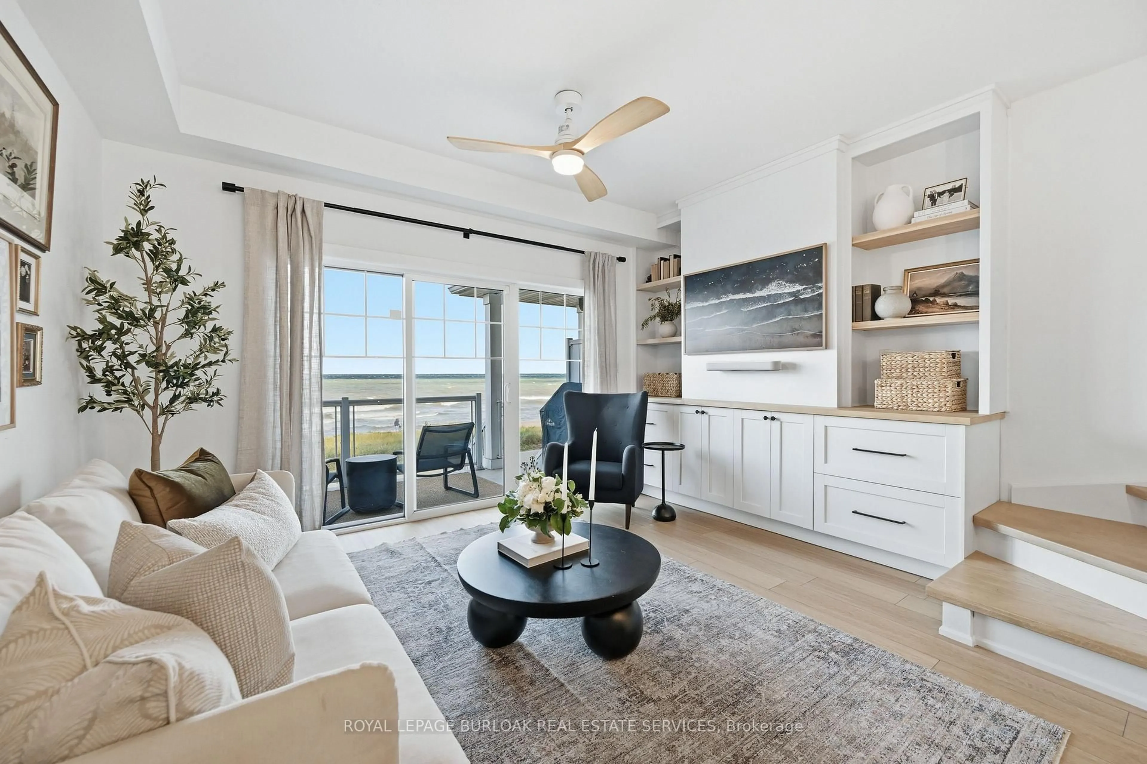 Living room with furniture, unknown for 337 Beach Blvd #7, Hamilton Ontario L8H 6W4