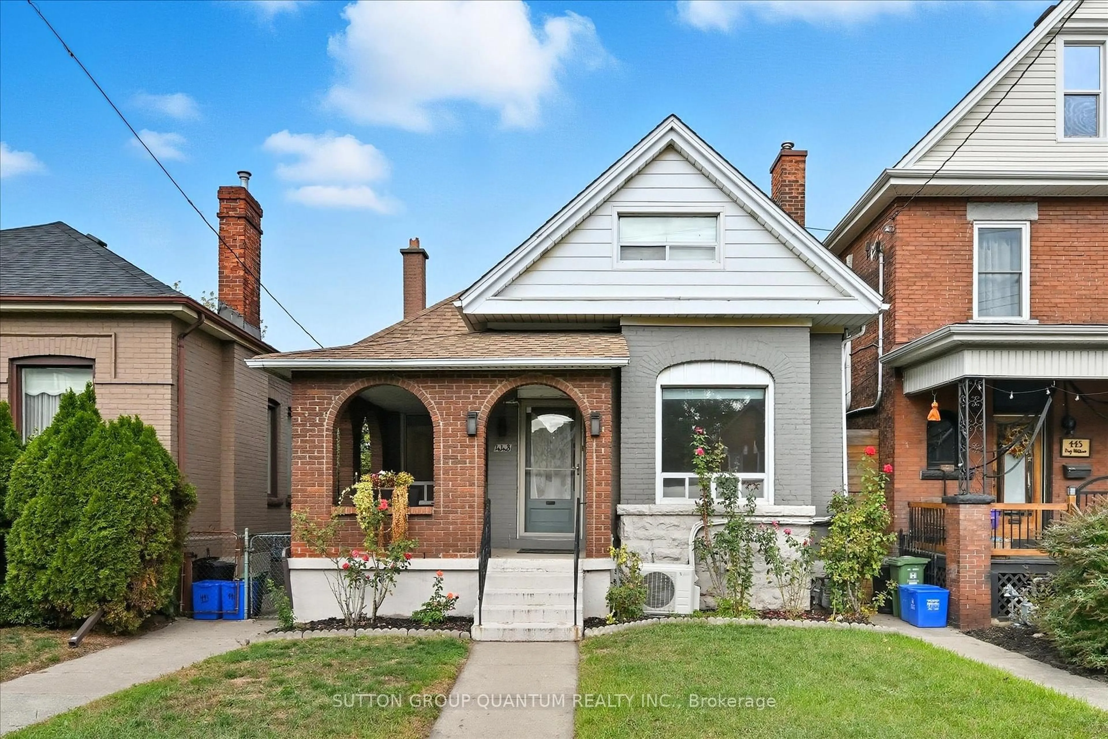 Home with brick exterior material, street for 443 King William St, Hamilton Ontario L8L 1R1