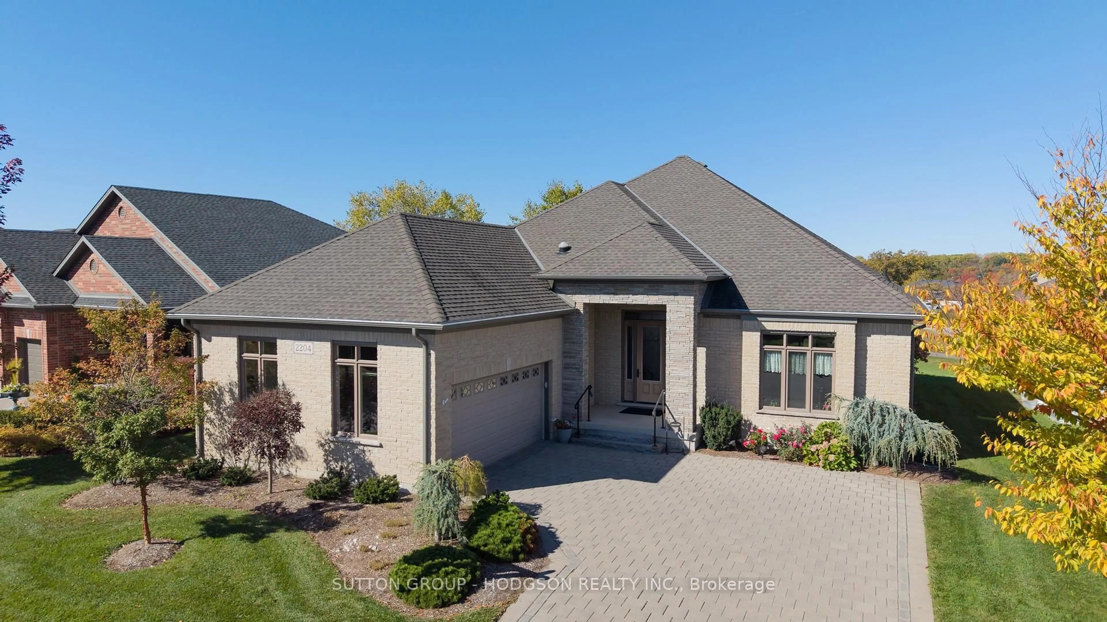 Home with brick exterior material, street for 2204 Jack Nash Dr, London South Ontario N6K 5R3