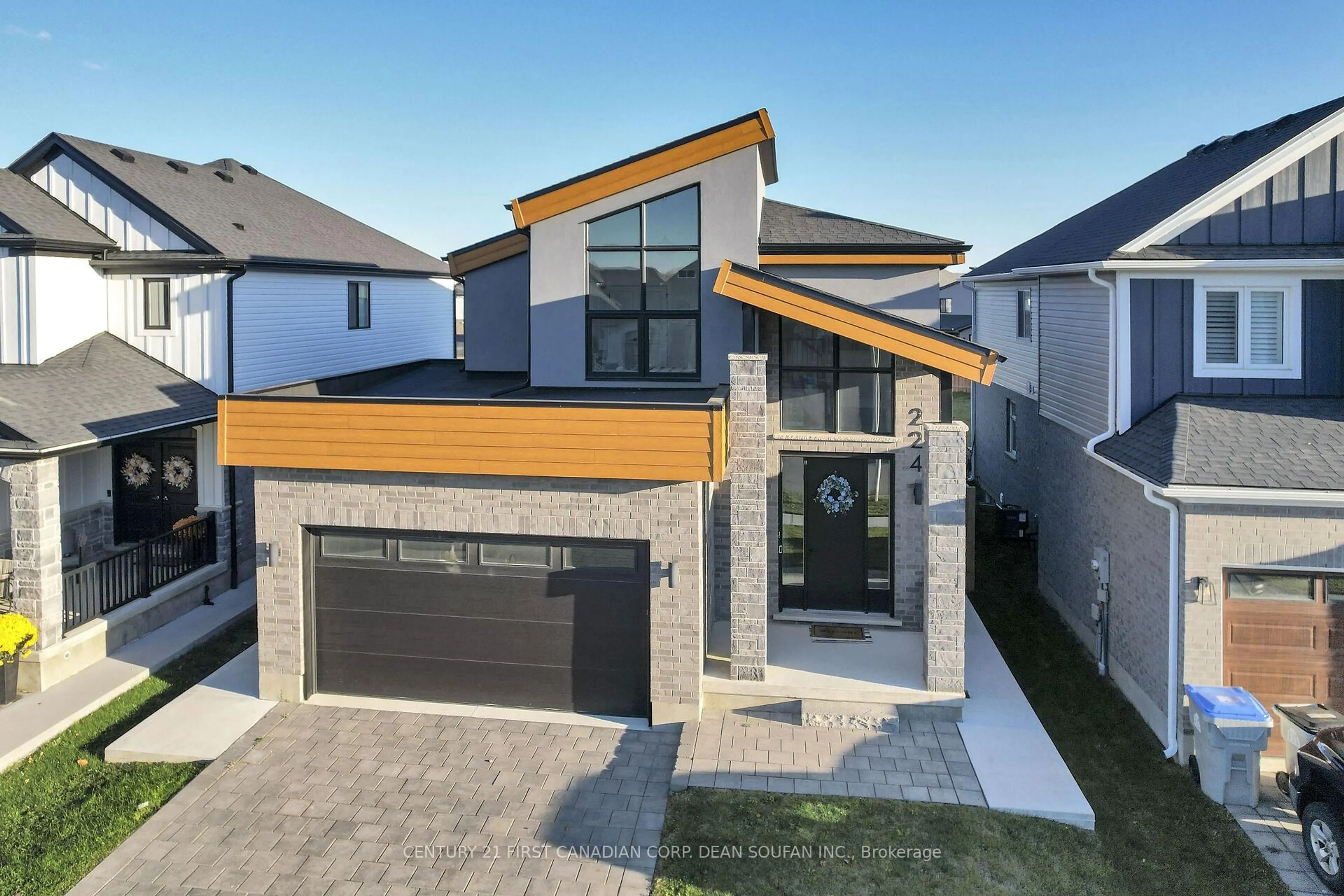 Home with brick exterior material, street for 224 Winlow Way, Middlesex Centre Ontario N0L 1R0