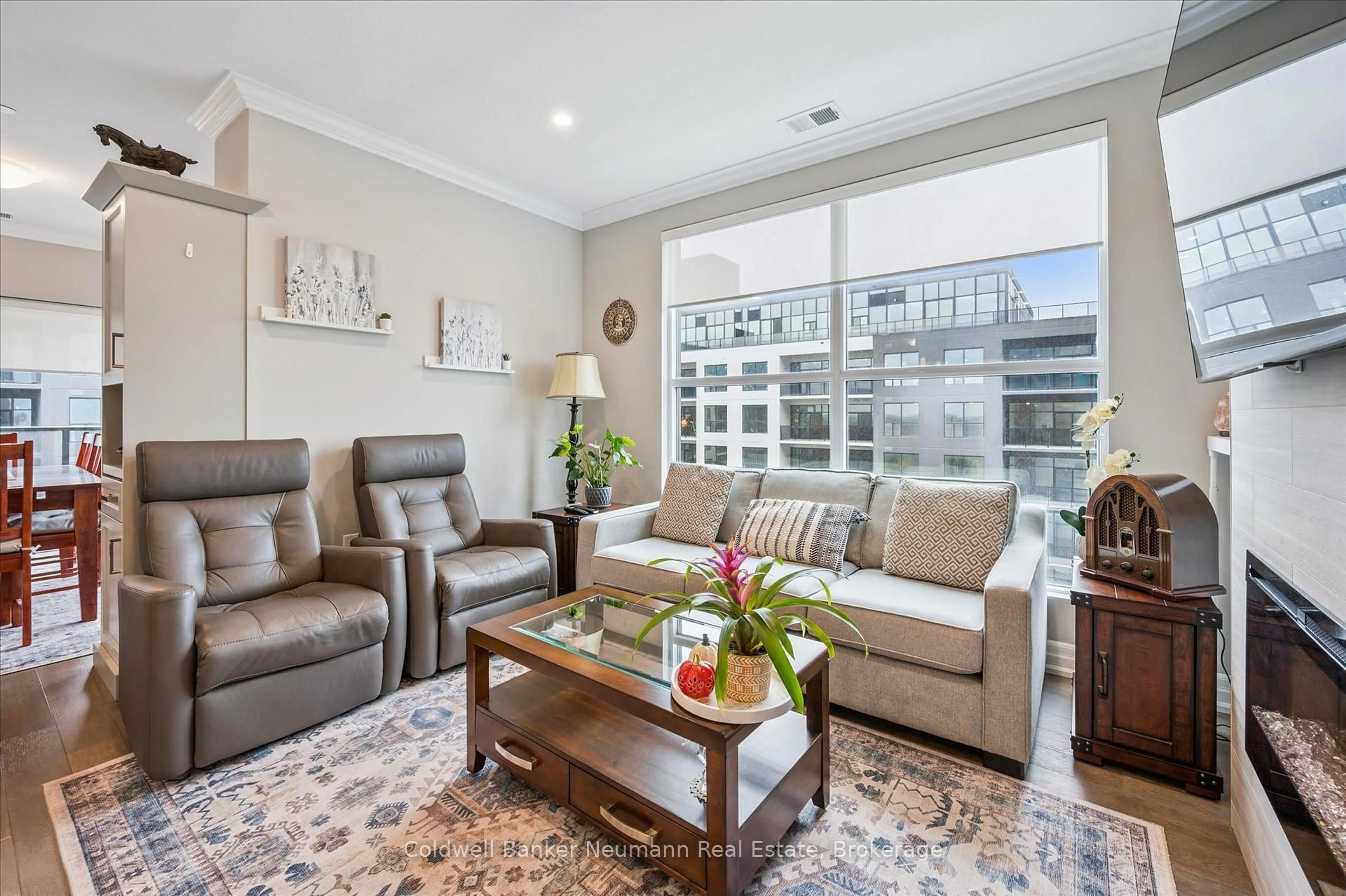 Living room with furniture, unknown for 1880 Gordon St #612, Guelph Ontario N1L 0P4