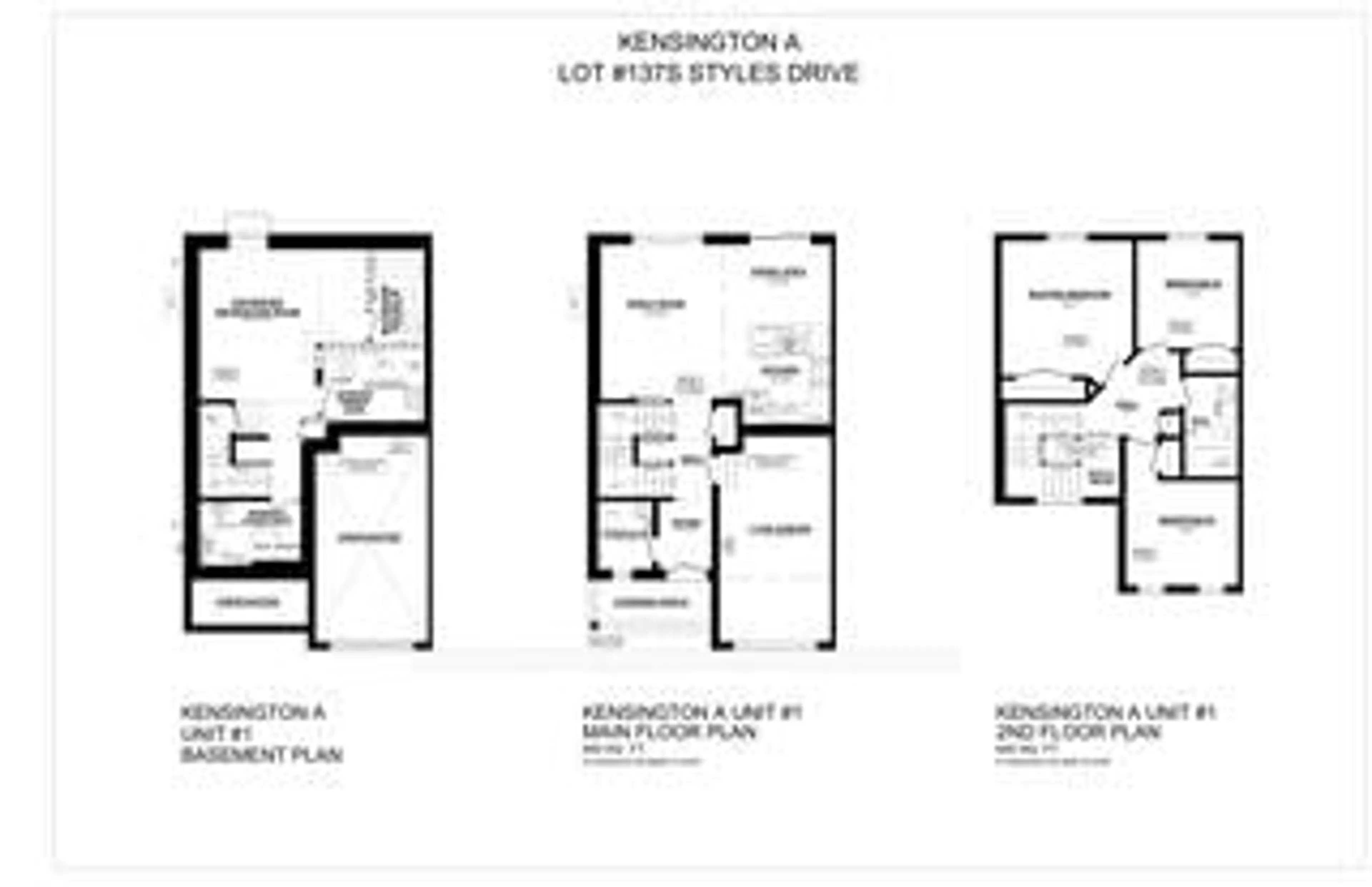 Floor plan for 137 STYLES Dr, St. Thomas Ontario N5R 0R1