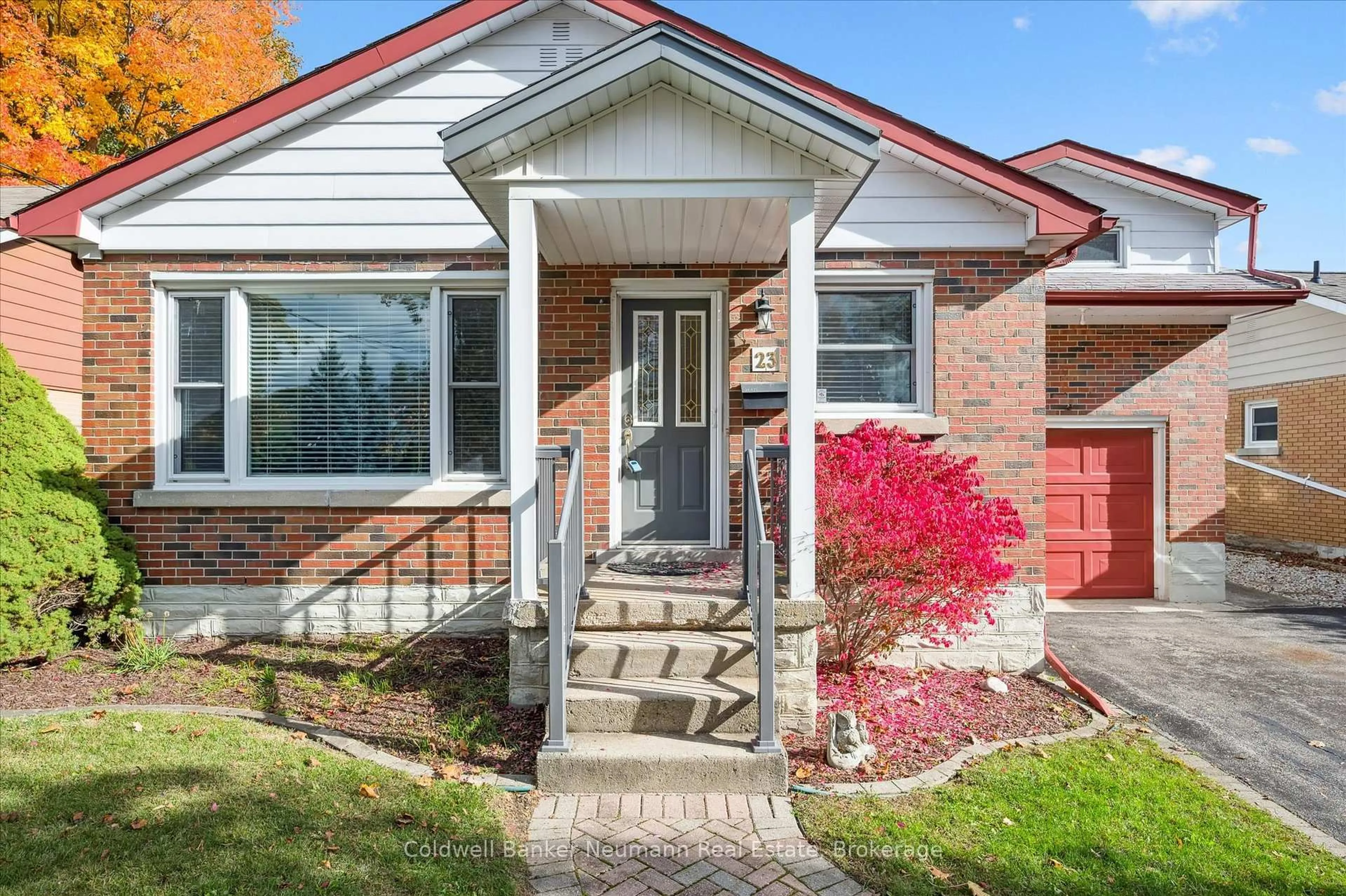 Home with brick exterior material, street for 23 Collingwood St, Guelph Ontario N1E 3R2