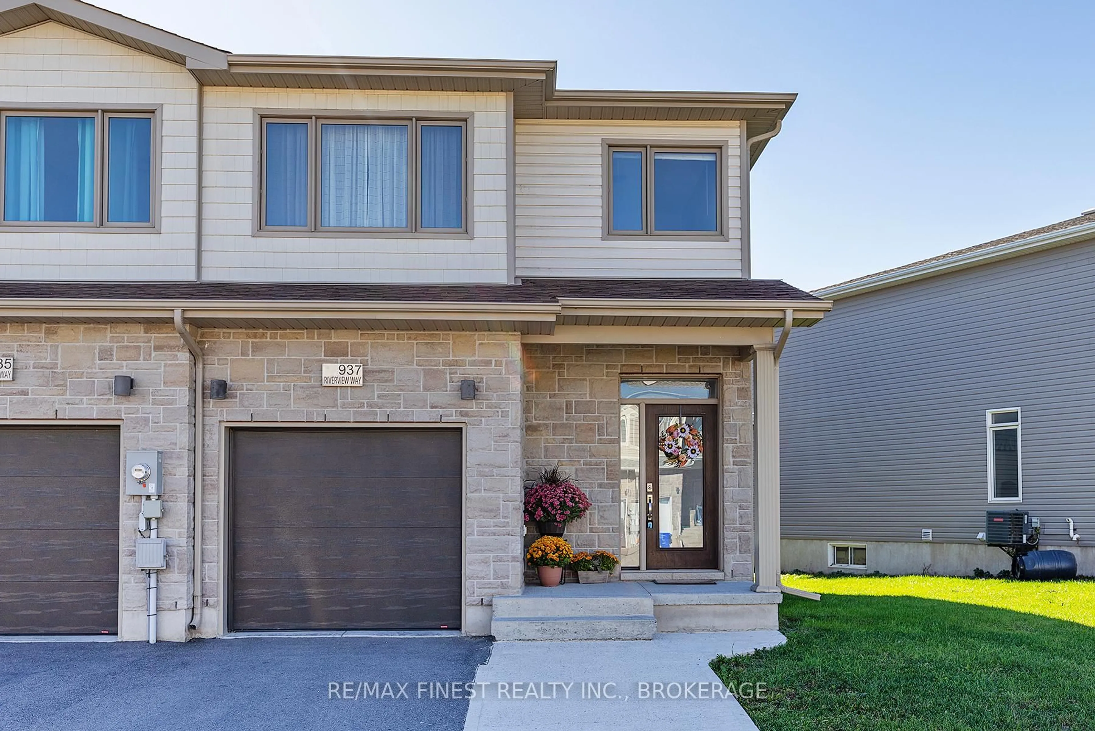 Home with brick exterior material, street for 937 Riverview Way, Kingston Ontario K7K 7J8