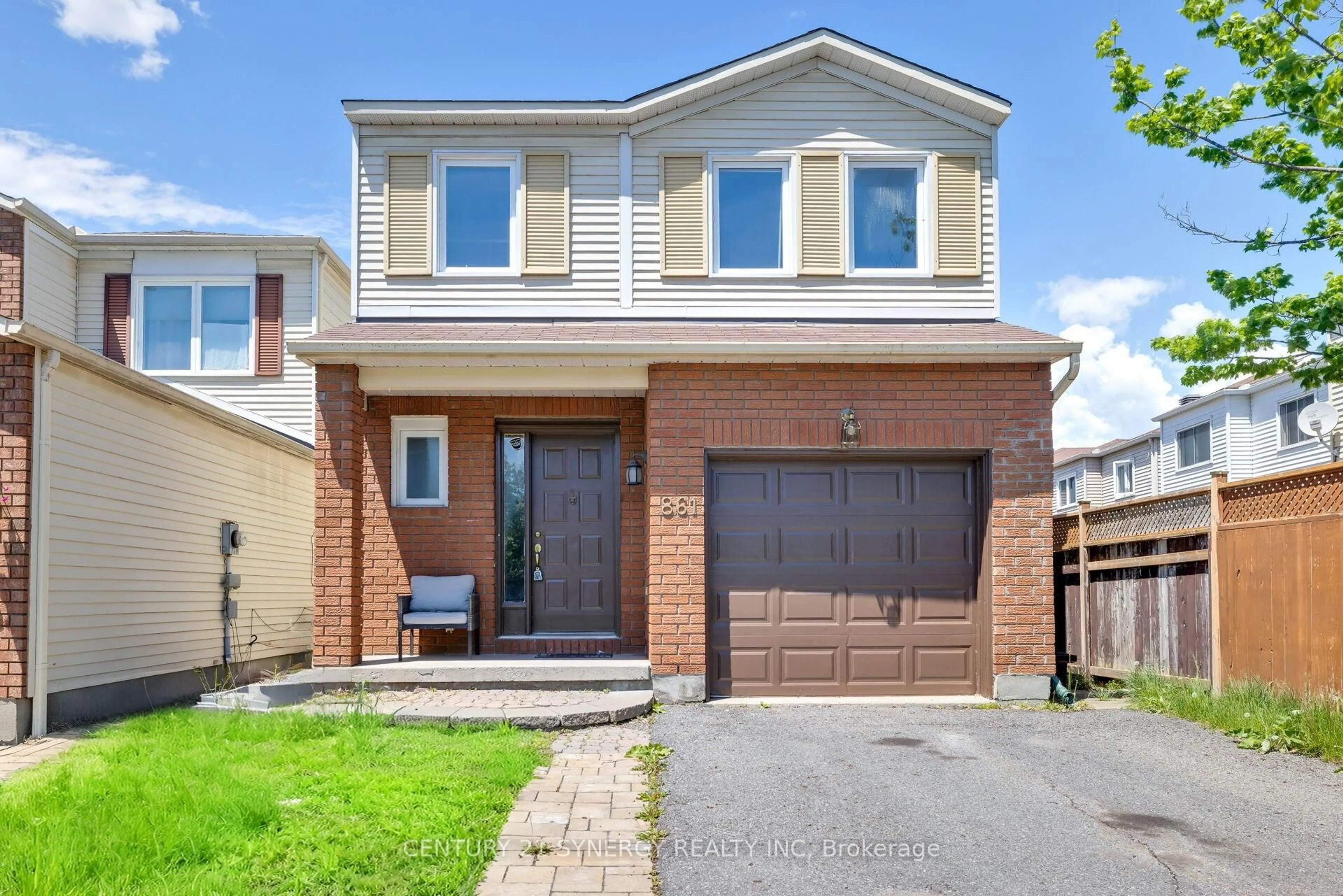 Home with brick exterior material, street for 861 KARSH Dr, Ottawa Ontario K1G 4T9