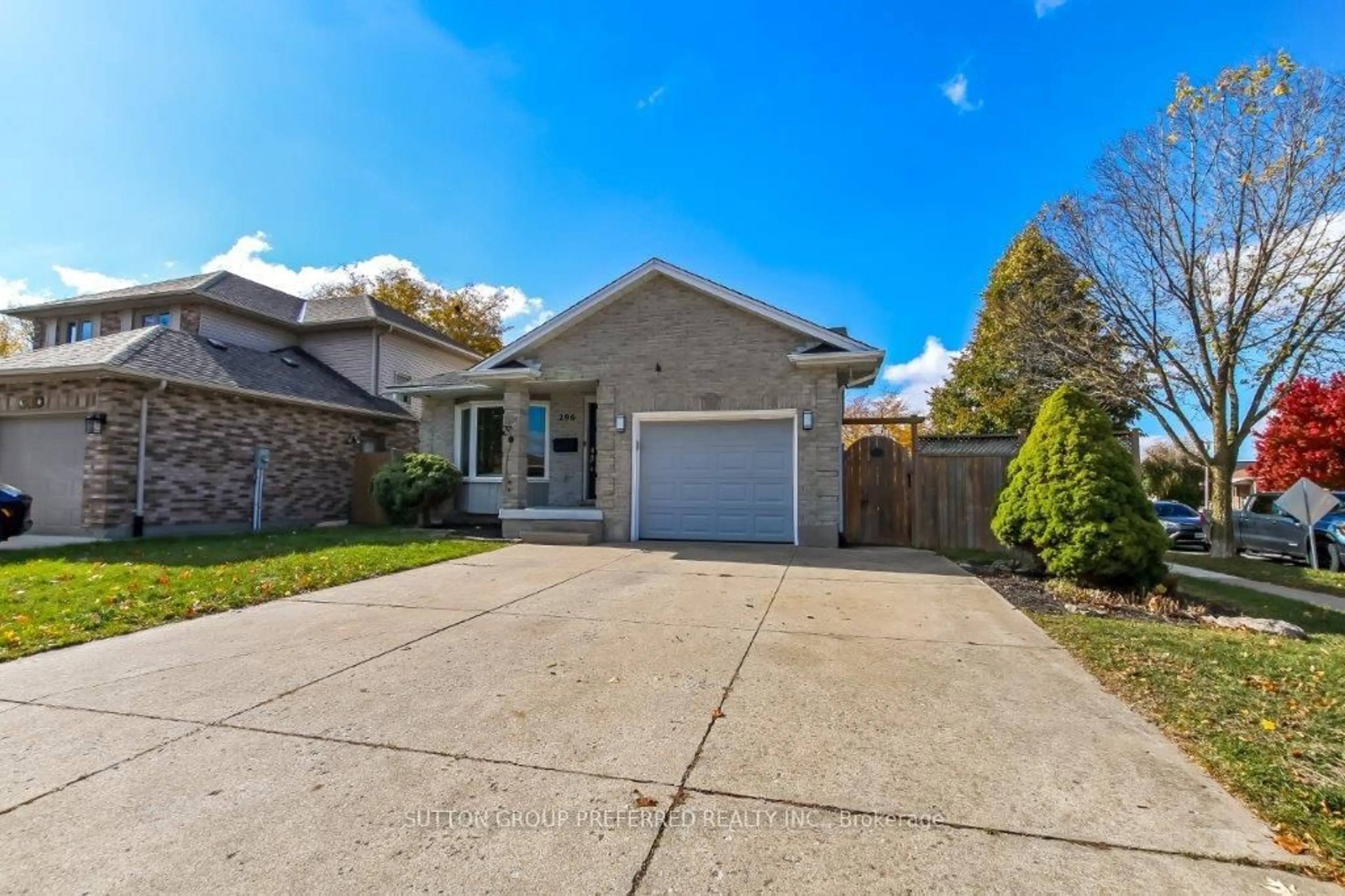 Home with brick exterior material, street for 296 Bournemouth Dr, London East Ontario N5V 4S5