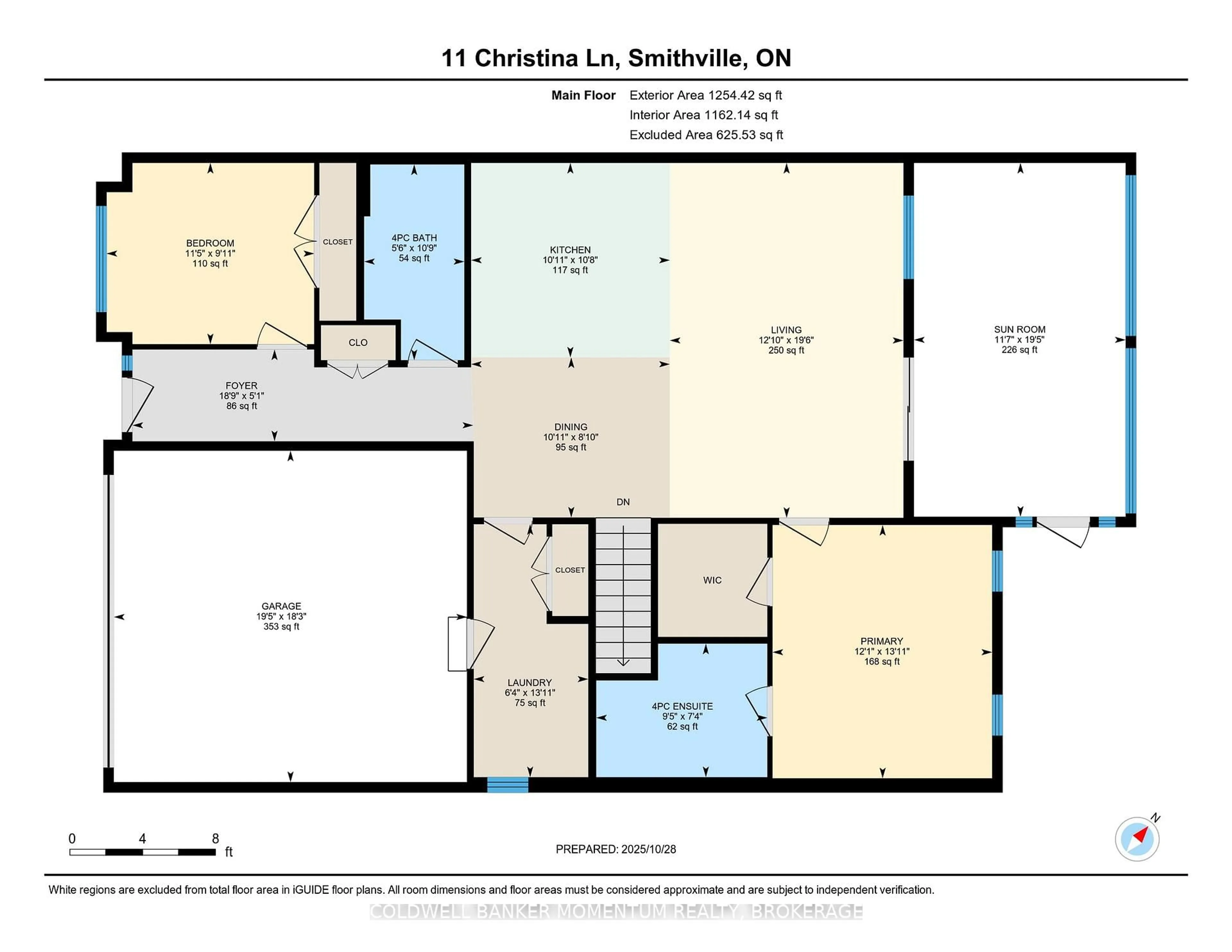 Floor plan for 11 CHRISTINA Lane, West Lincoln Ontario L0R 2A0
