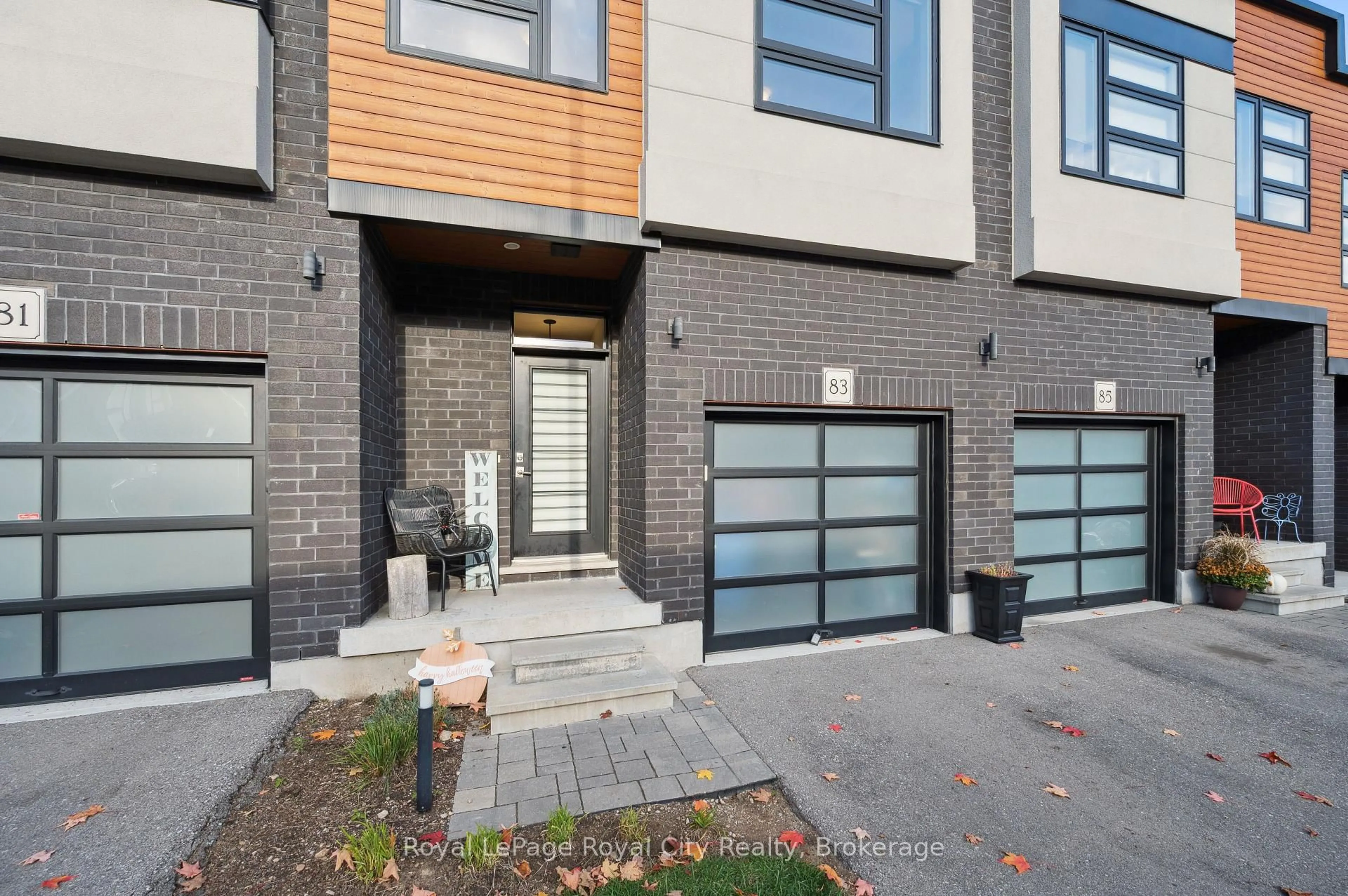 Home with brick exterior material, street for 60 Arkell Rd #83, Guelph Ontario N1L 0N8