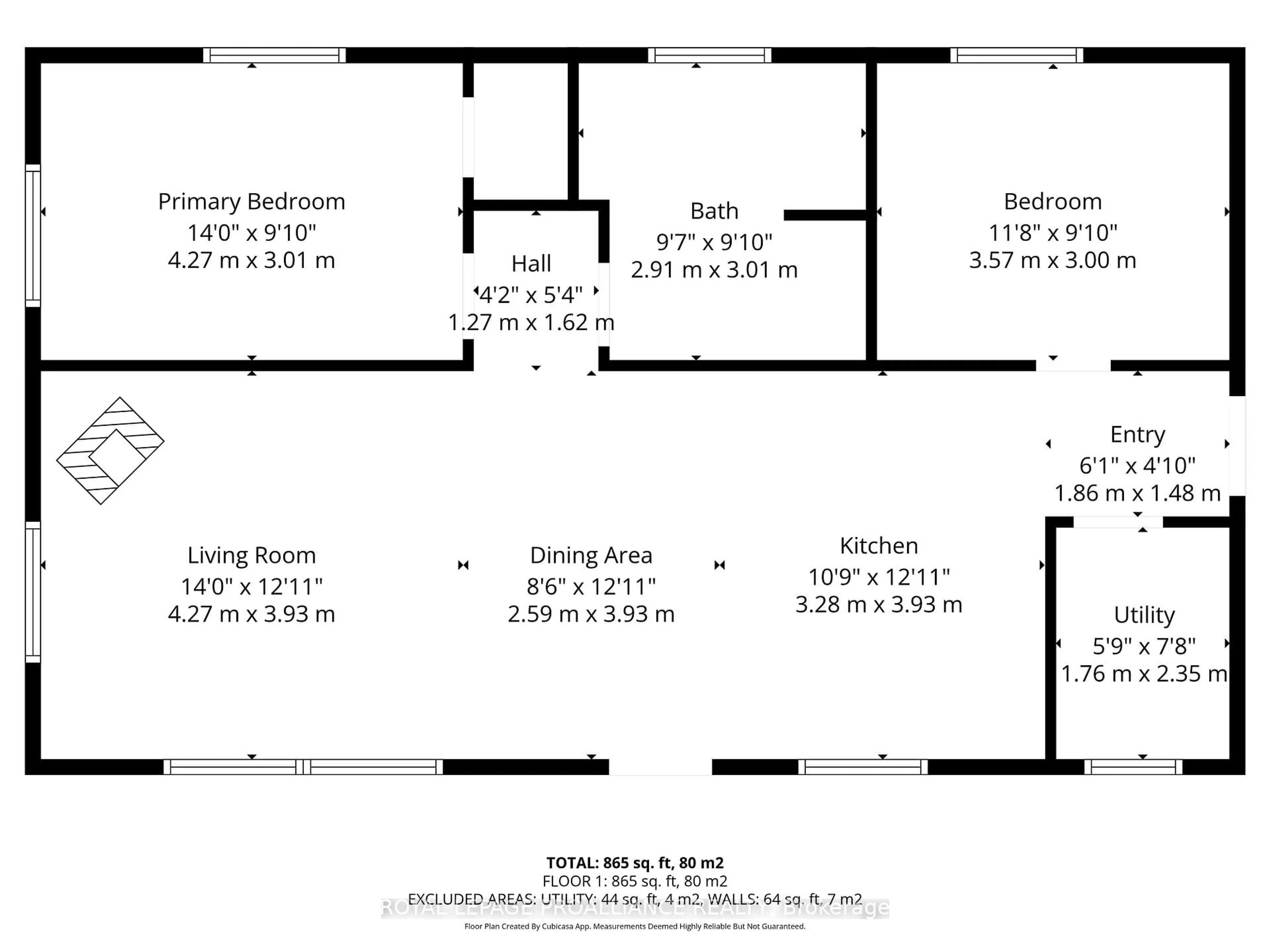 Floor plan for 2095 2nd Line, Trent Hills Ontario K0L 1L0