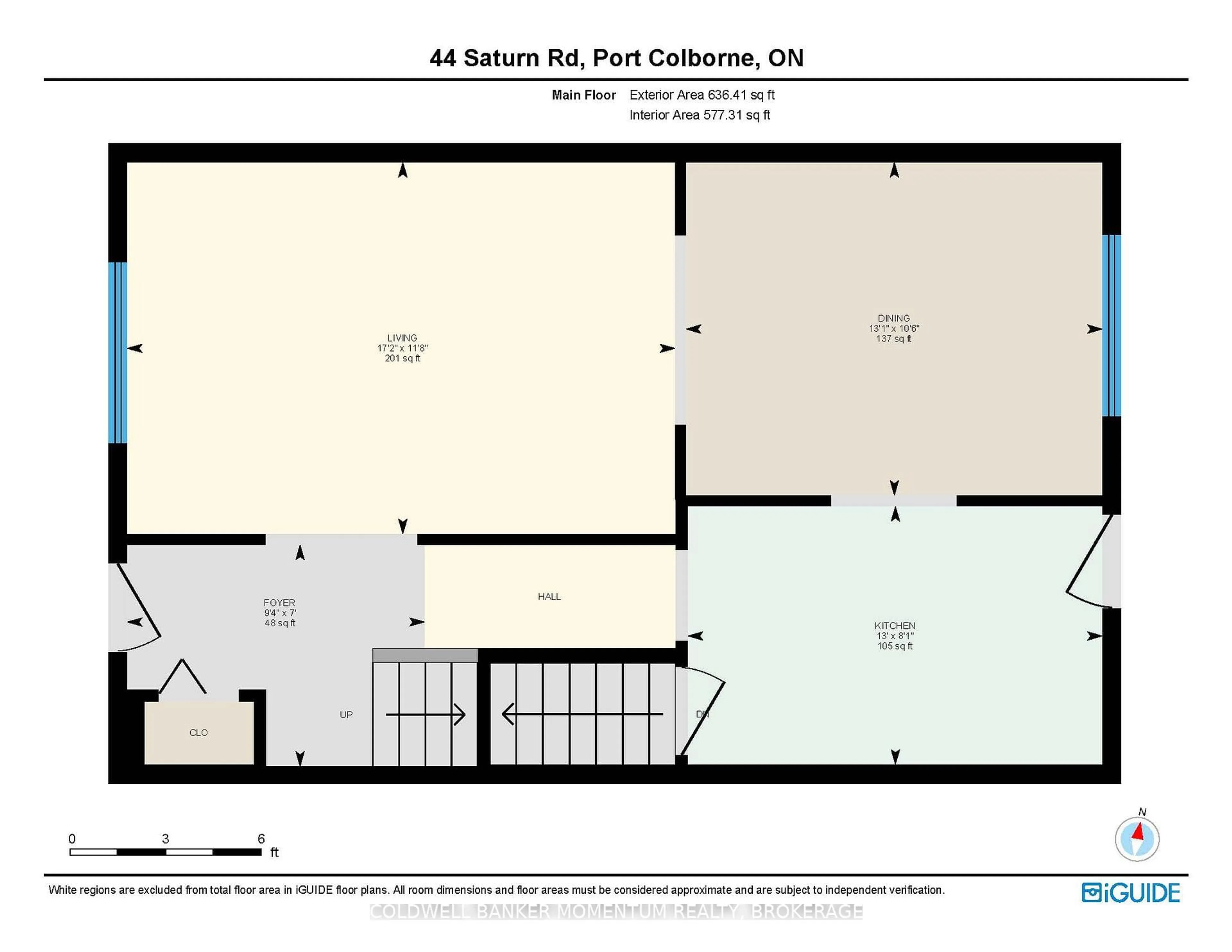 Floor plan for 44 Saturn Rd, Port Colborne Ontario L3K 6E1