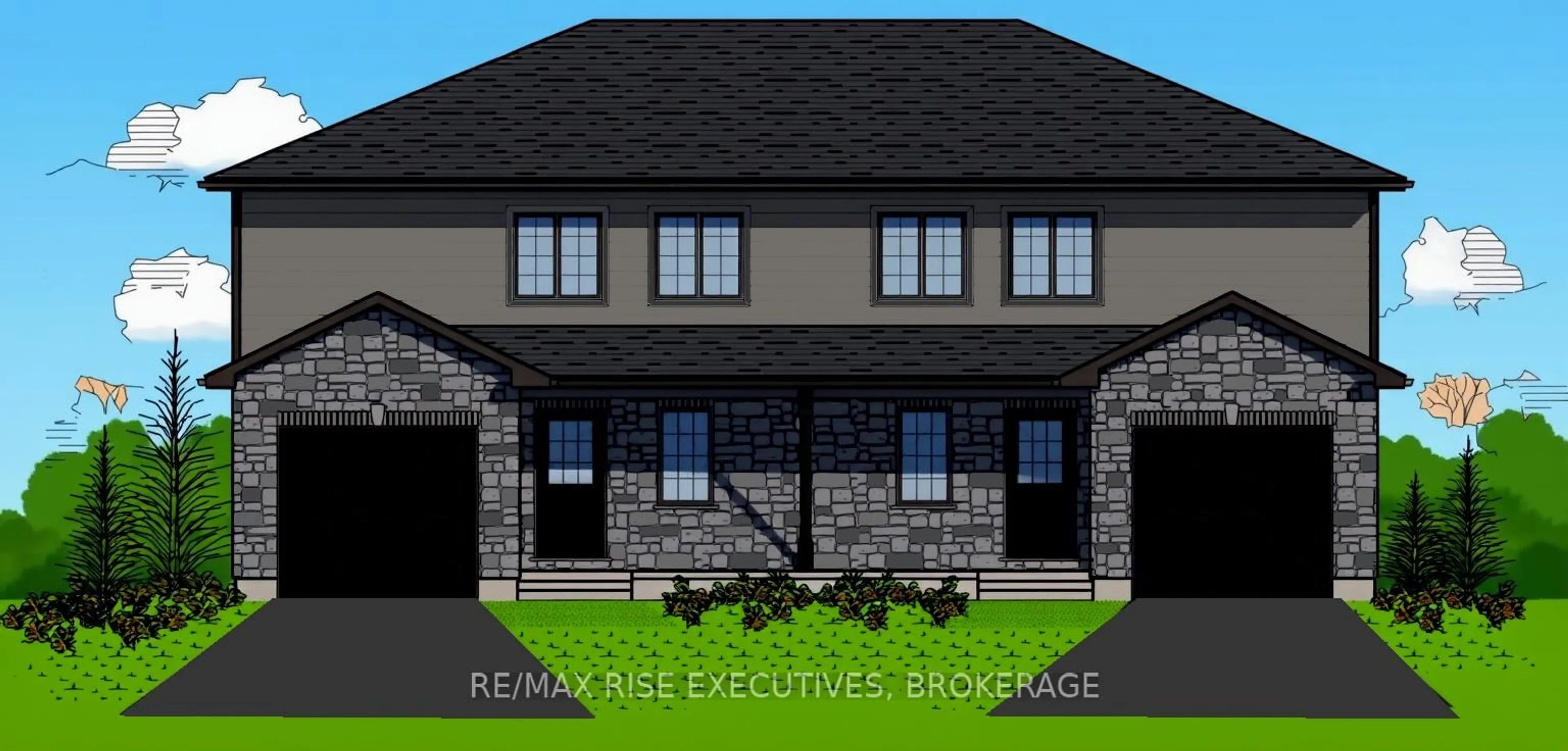 Home with brick exterior material, building for 24L Fields Way, Bissett Creek Ontario K0H 2H0