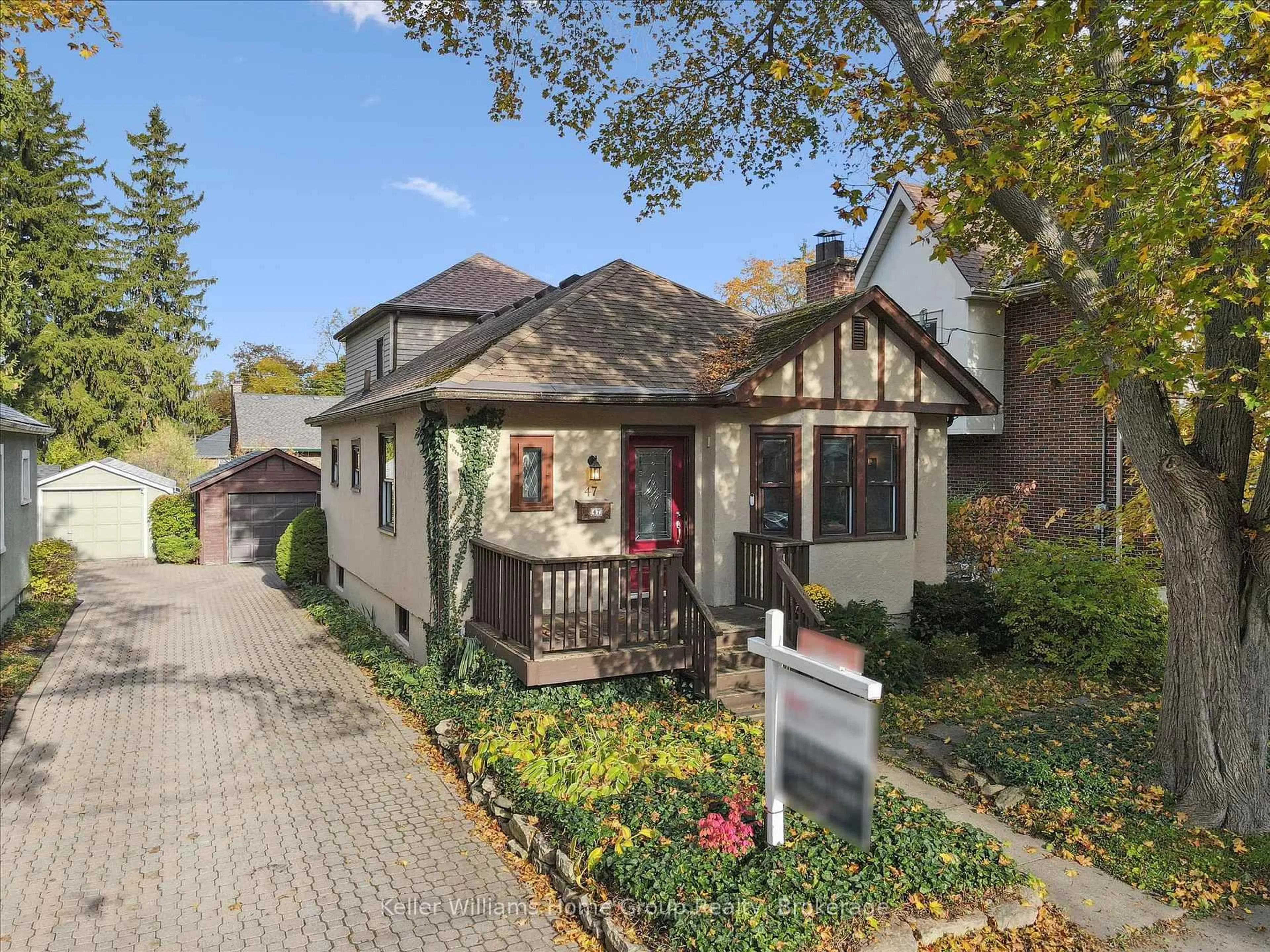 Home with brick exterior material, street for 47 Hillcrest Dr, Guelph Ontario N1E 4W8