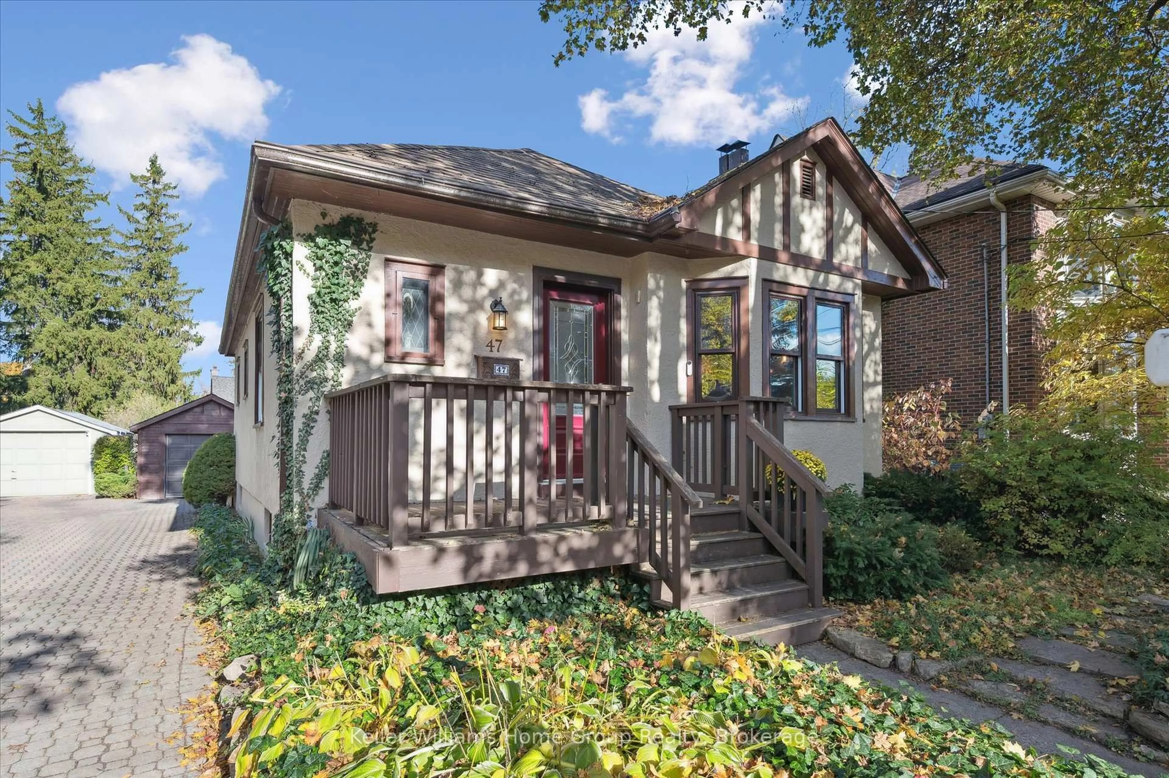 Home with brick exterior material, street for 47 Hillcrest Dr, Guelph Ontario N1E 4W8