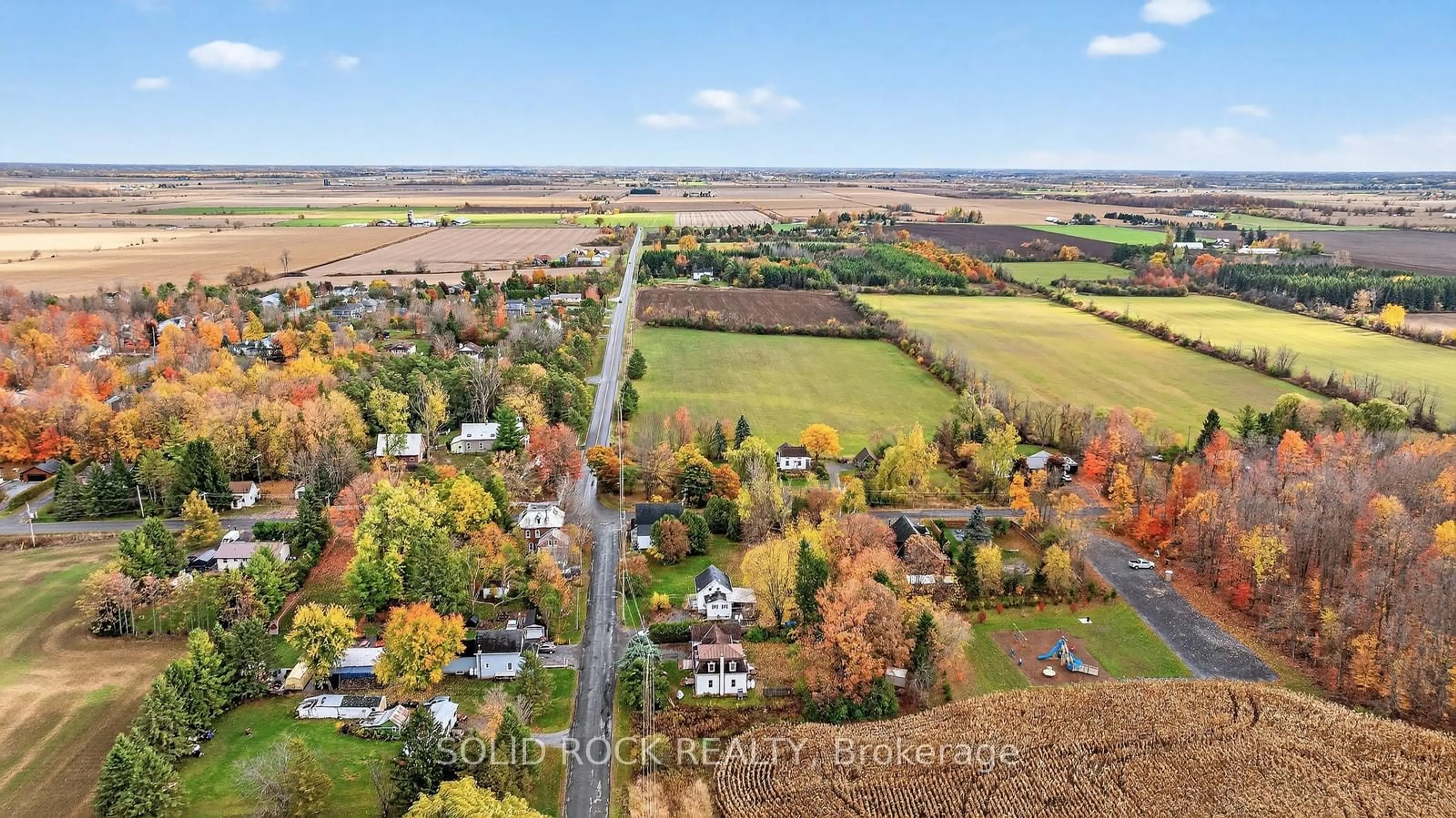 A pic from outside/outdoor area/front of a property/back of a property/a pic from drone, unknown for 1262 Rodney Lane, North Dundas Ontario K0C 2K0