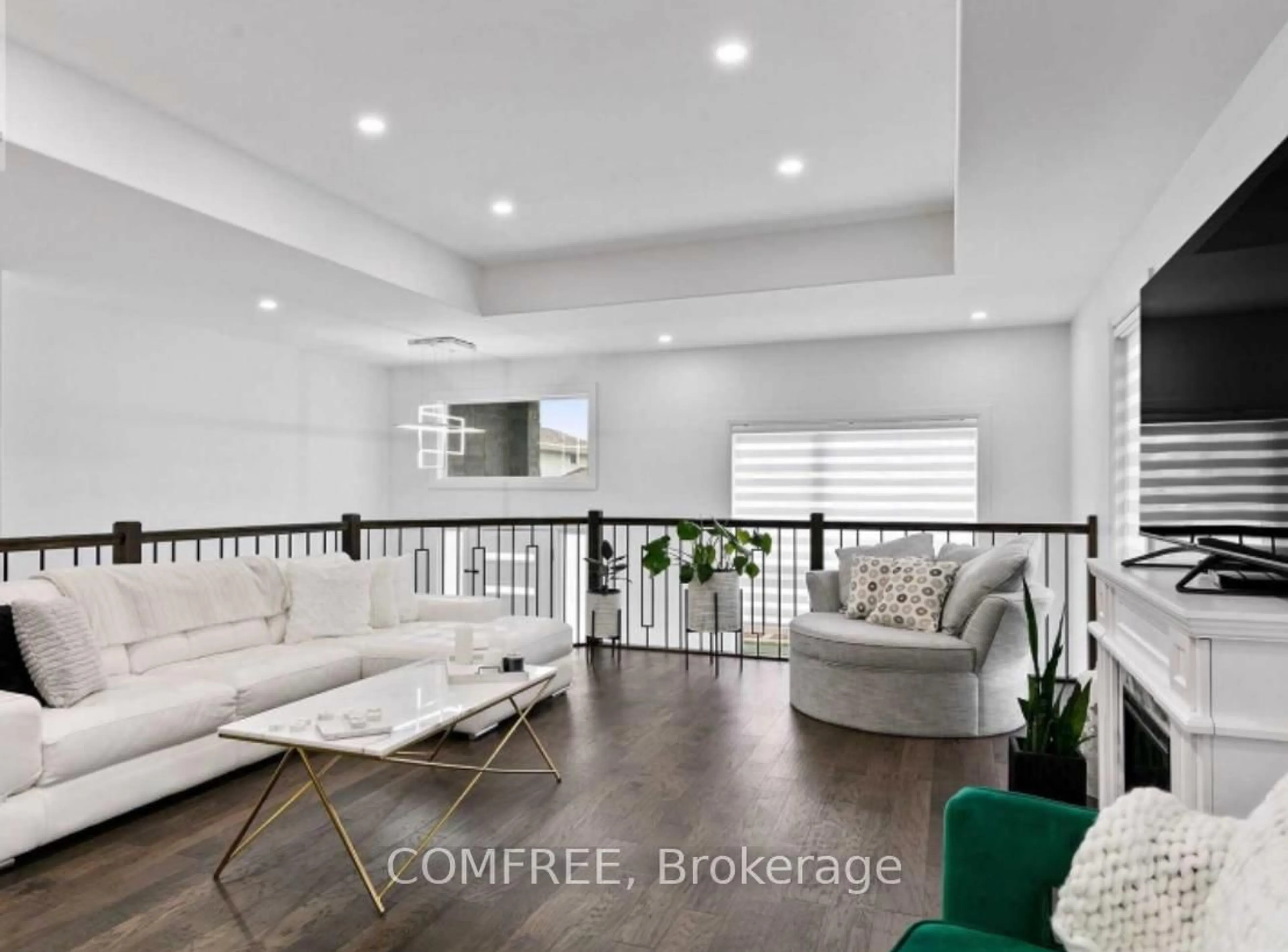 Living room with furniture, ceramic/tile floor for 2927 Clemenceau Blvd, Windsor Ontario N8T 2R2