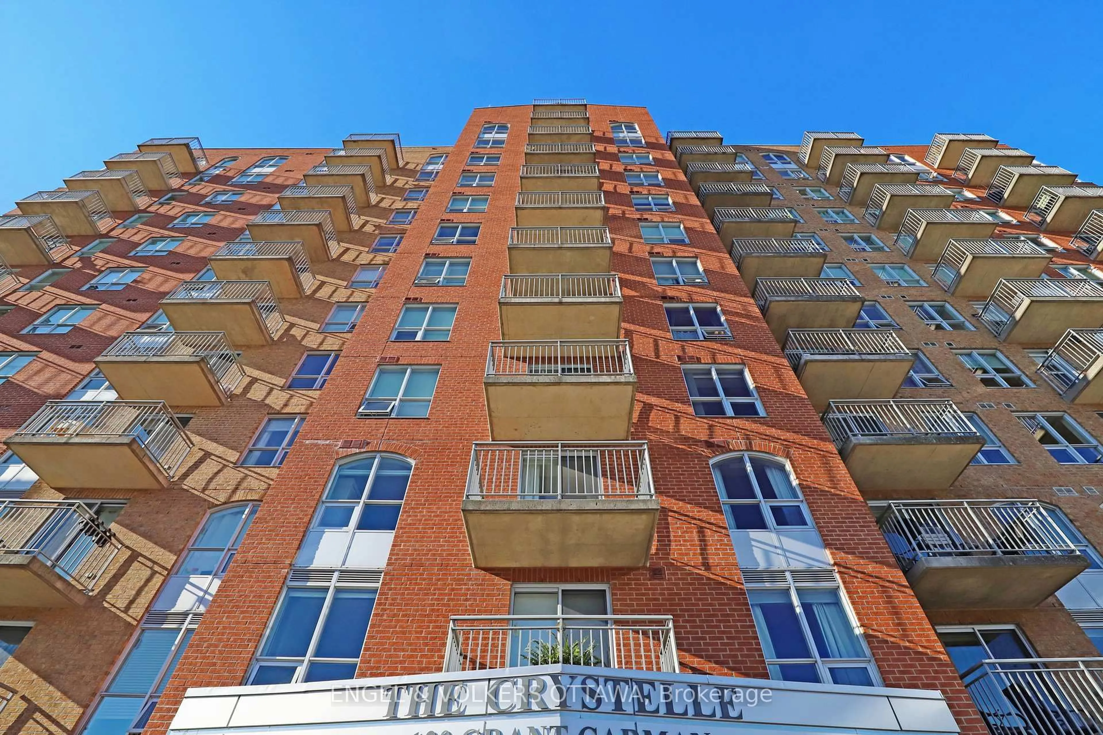 Balcony in the apartment, building for 120 Grant Carman Dr #1207, Ottawa Ontario K2E 1C8