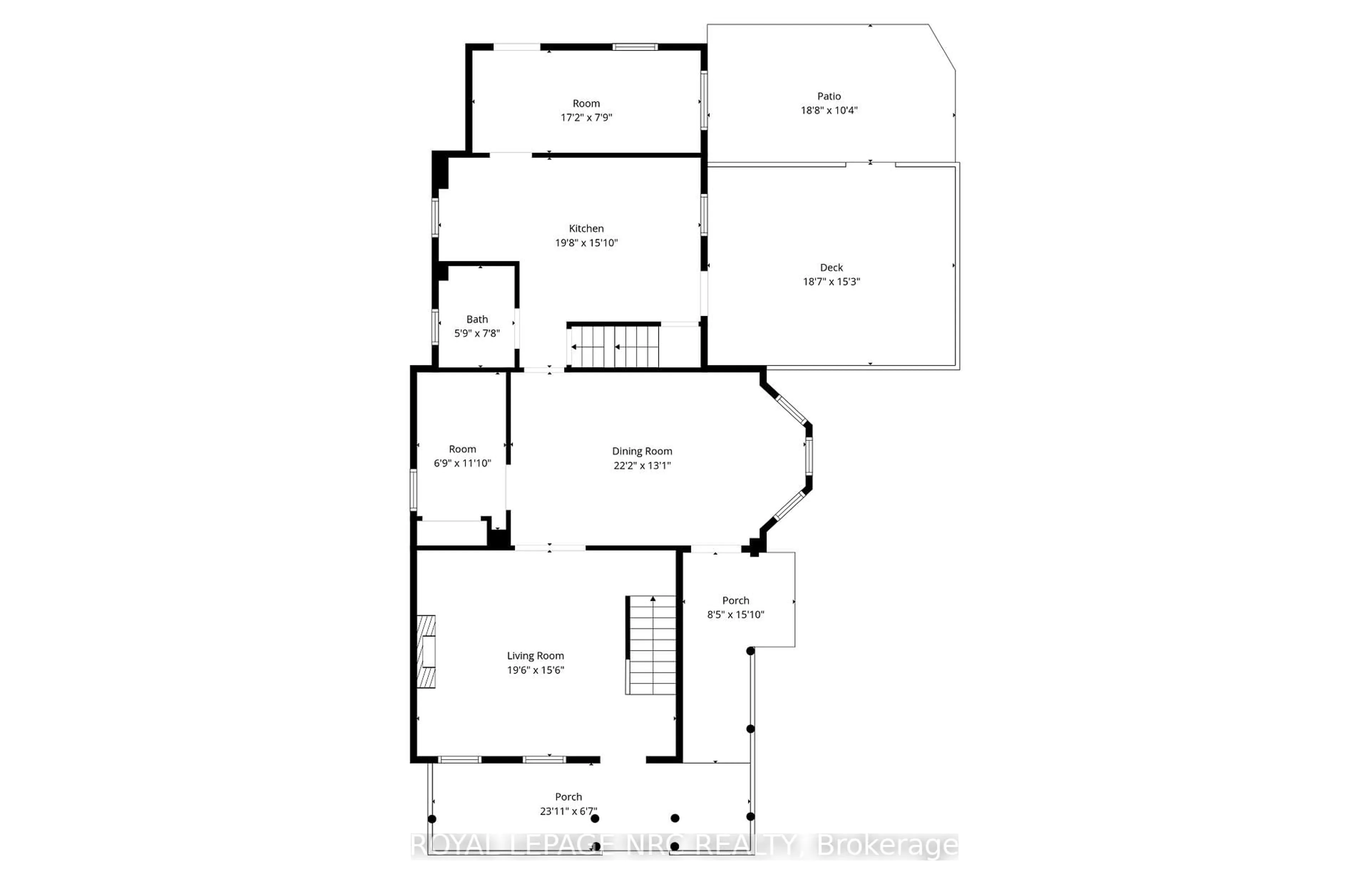 Floor plan for 5981 Culp St, Niagara Falls Ontario L2G 2B6