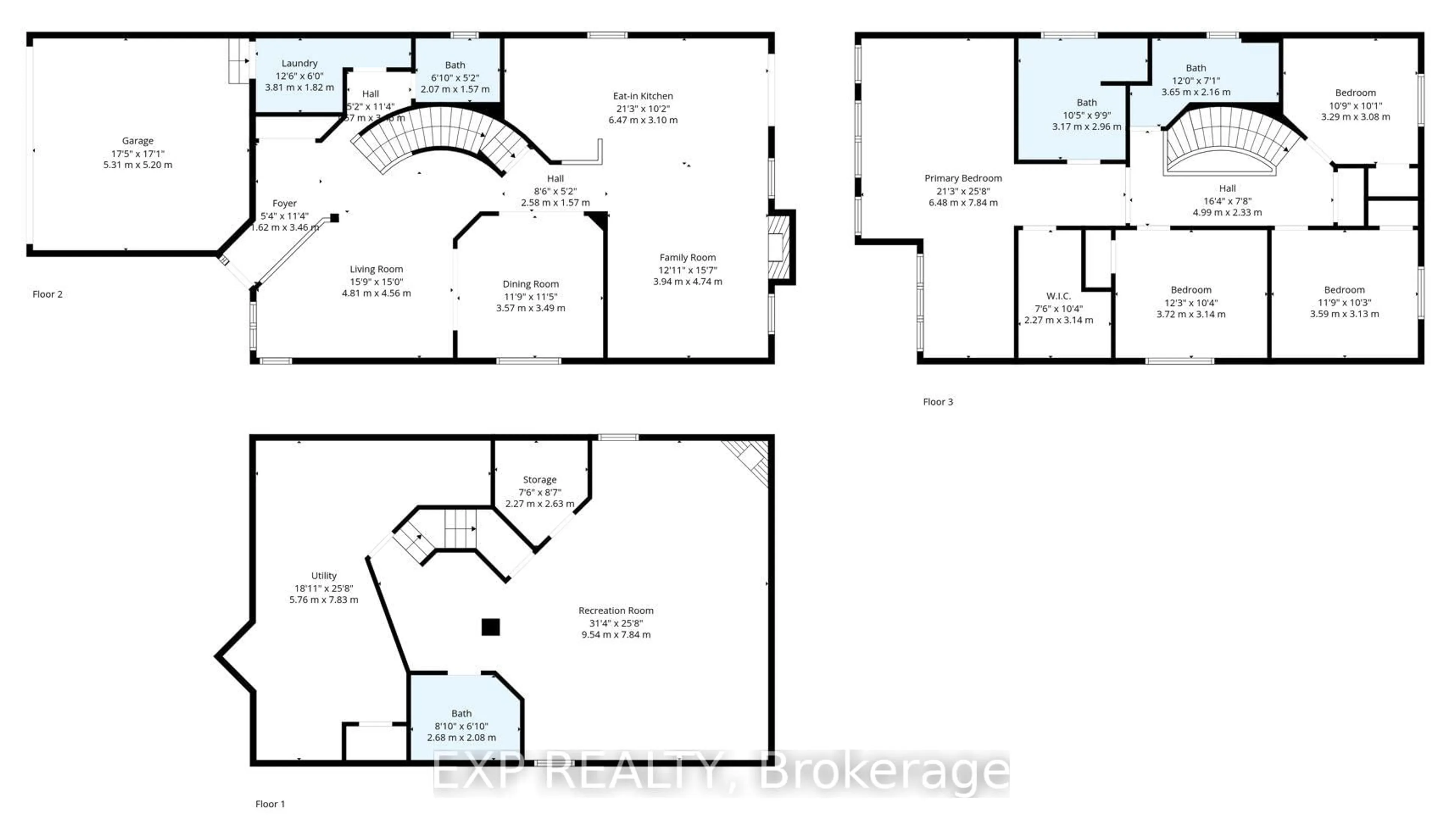 Floor plan for 16 North Harrow Dr, Ottawa Ontario K2J 4V7
