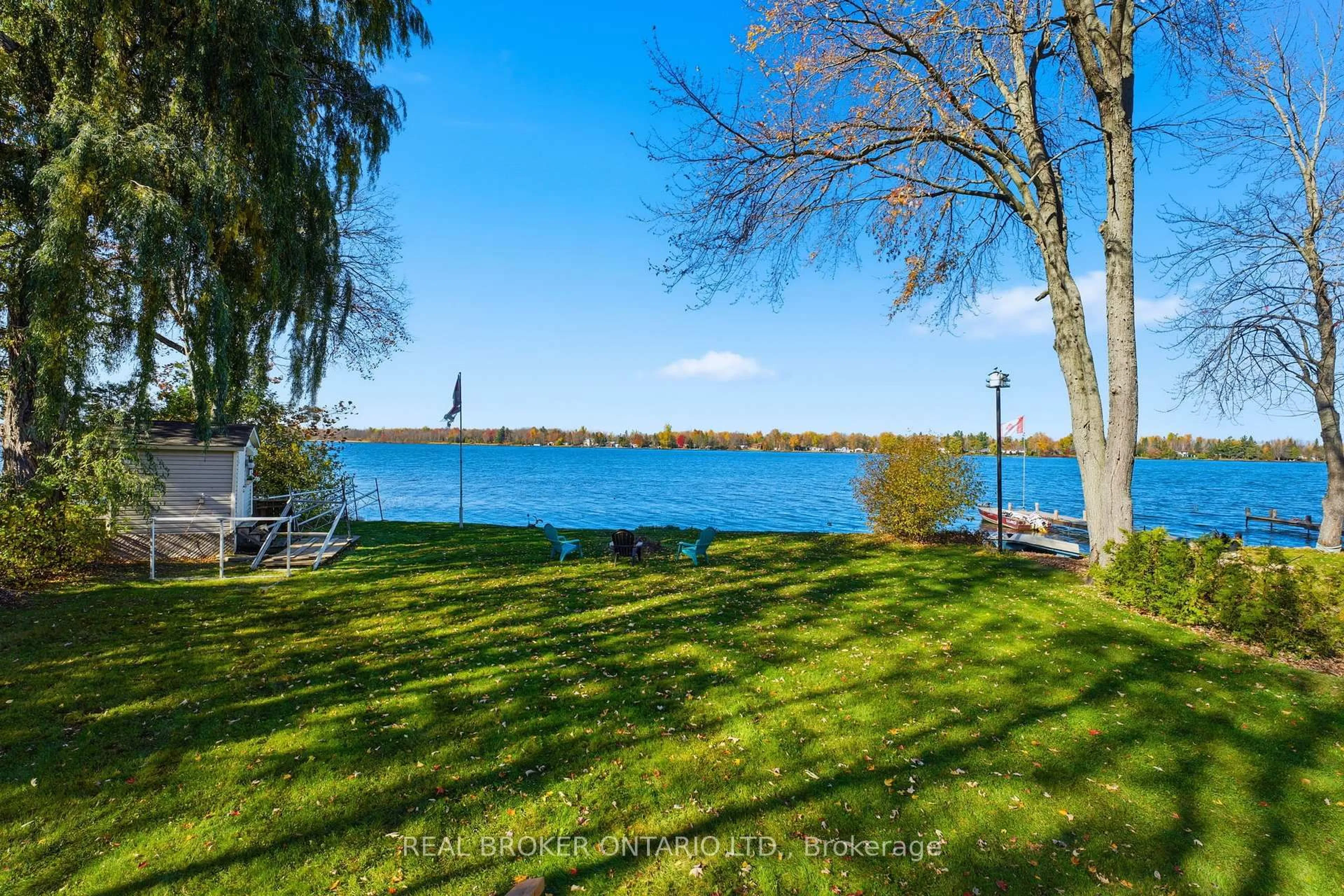Patio, water/lake/river/ocean view for 1303 Hilly Lane, North Grenville Ontario K0G 1J0