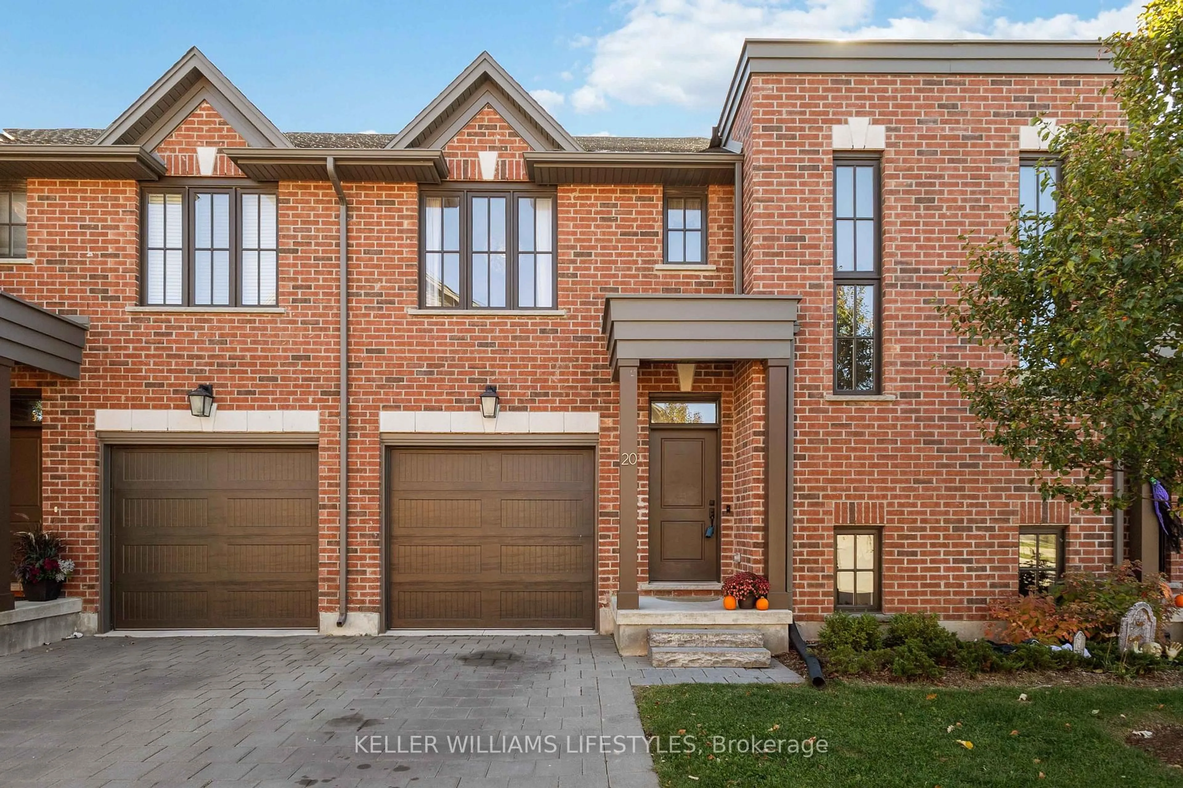 Home with brick exterior material, street for 555 Sunningdale Rd #20, London North Ontario N5X 4B3