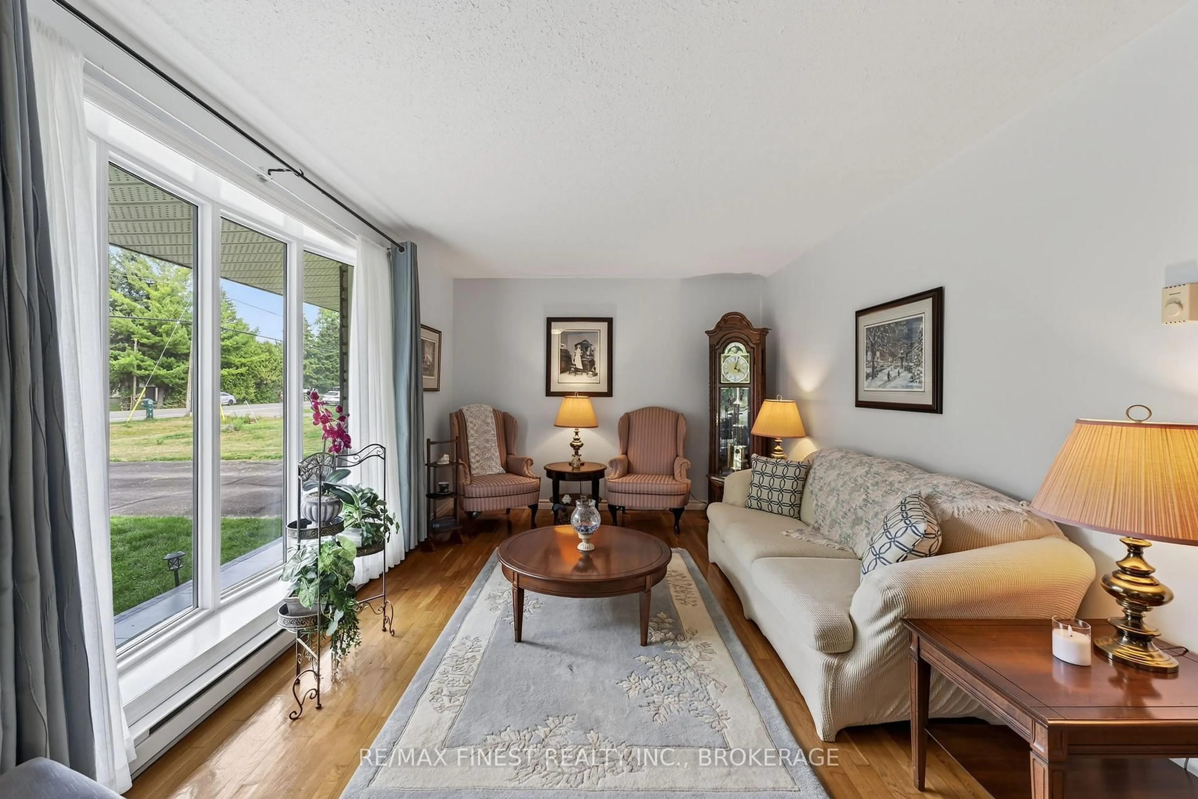 Living room with furniture, unknown for 7350 County Road 2, Napanee Ontario K7R 3K6