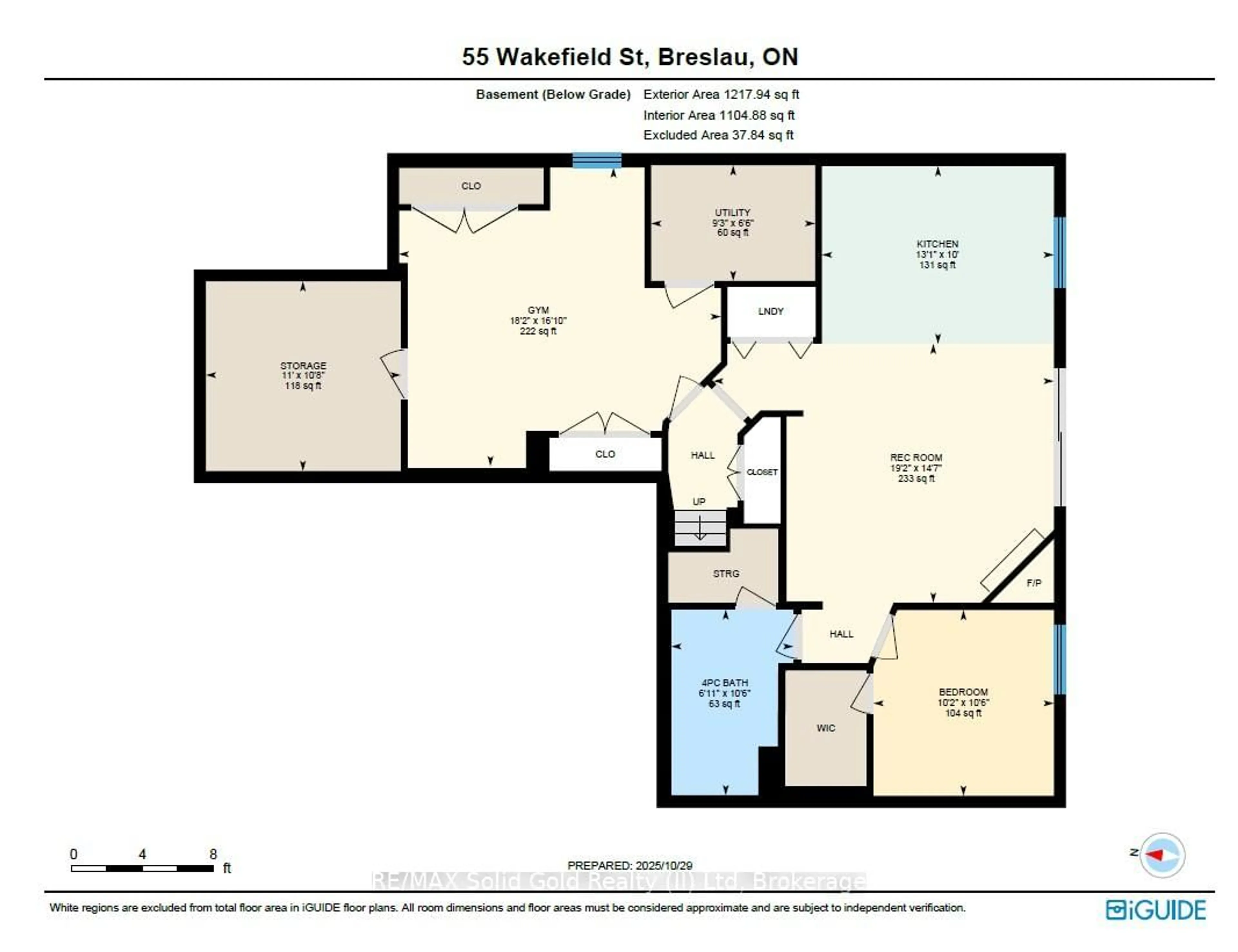 Floor plan for 55 Wakefield St, Woolwich Ontario N0B 1M0