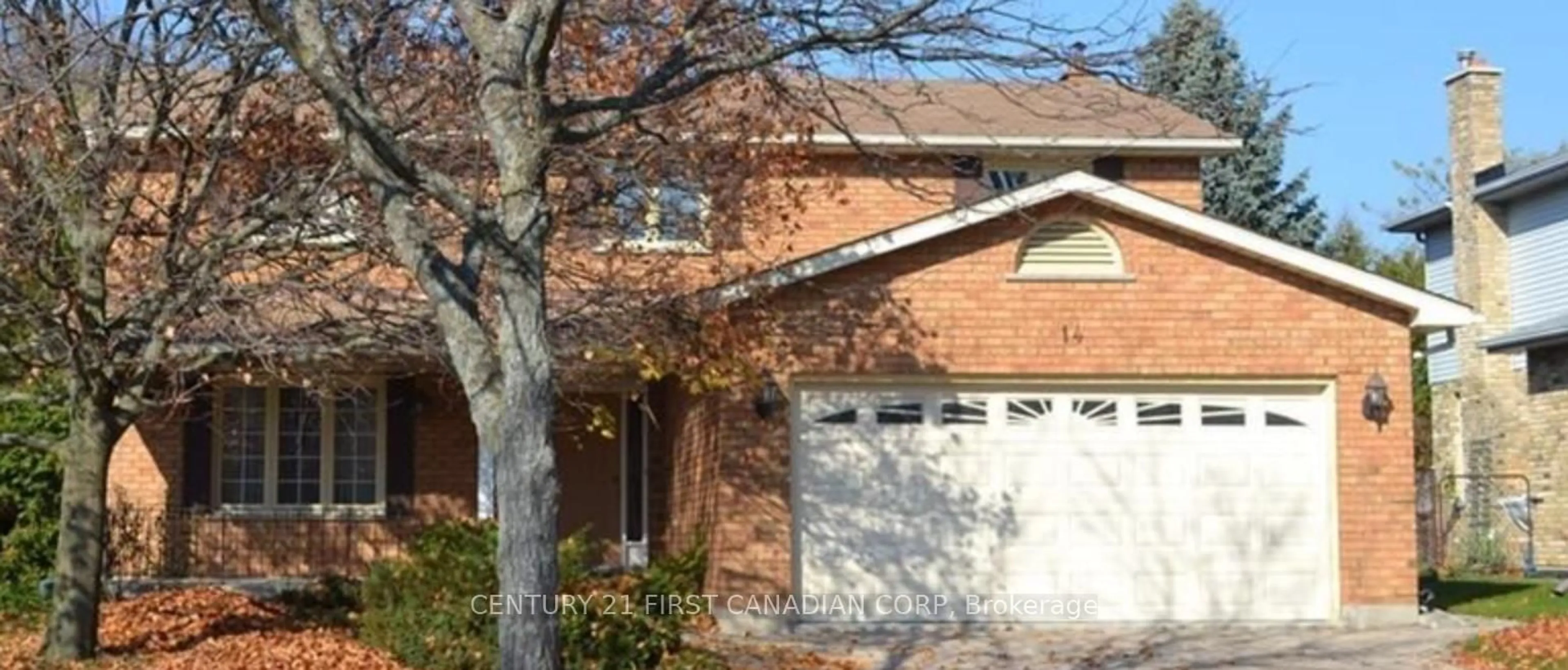 Home with brick exterior material, street for 14 Donnybrook Rd, London North Ontario N5X 3C8