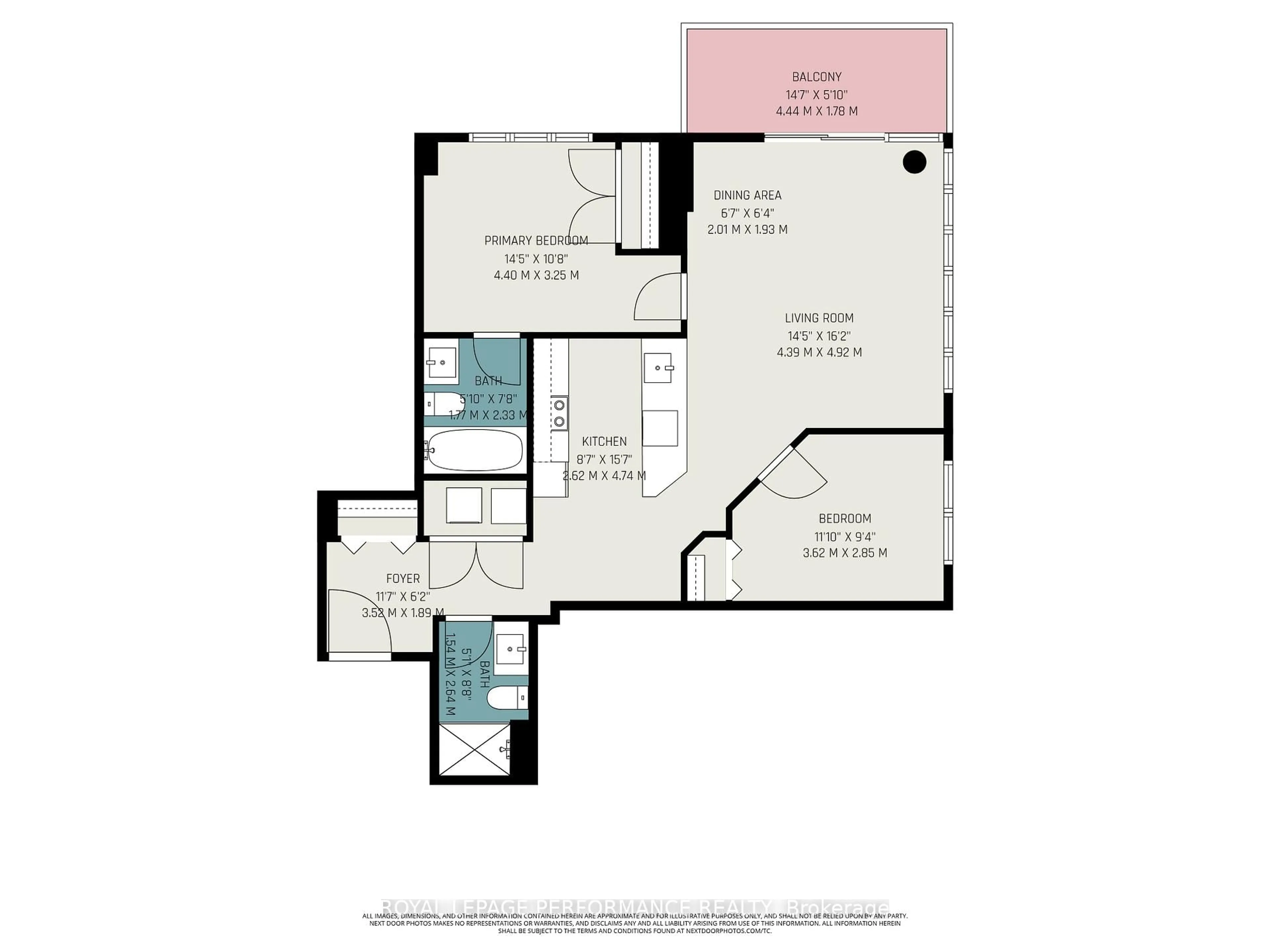Floor plan for 90 Landry St #1204, Ottawa Ontario K1L 0A9