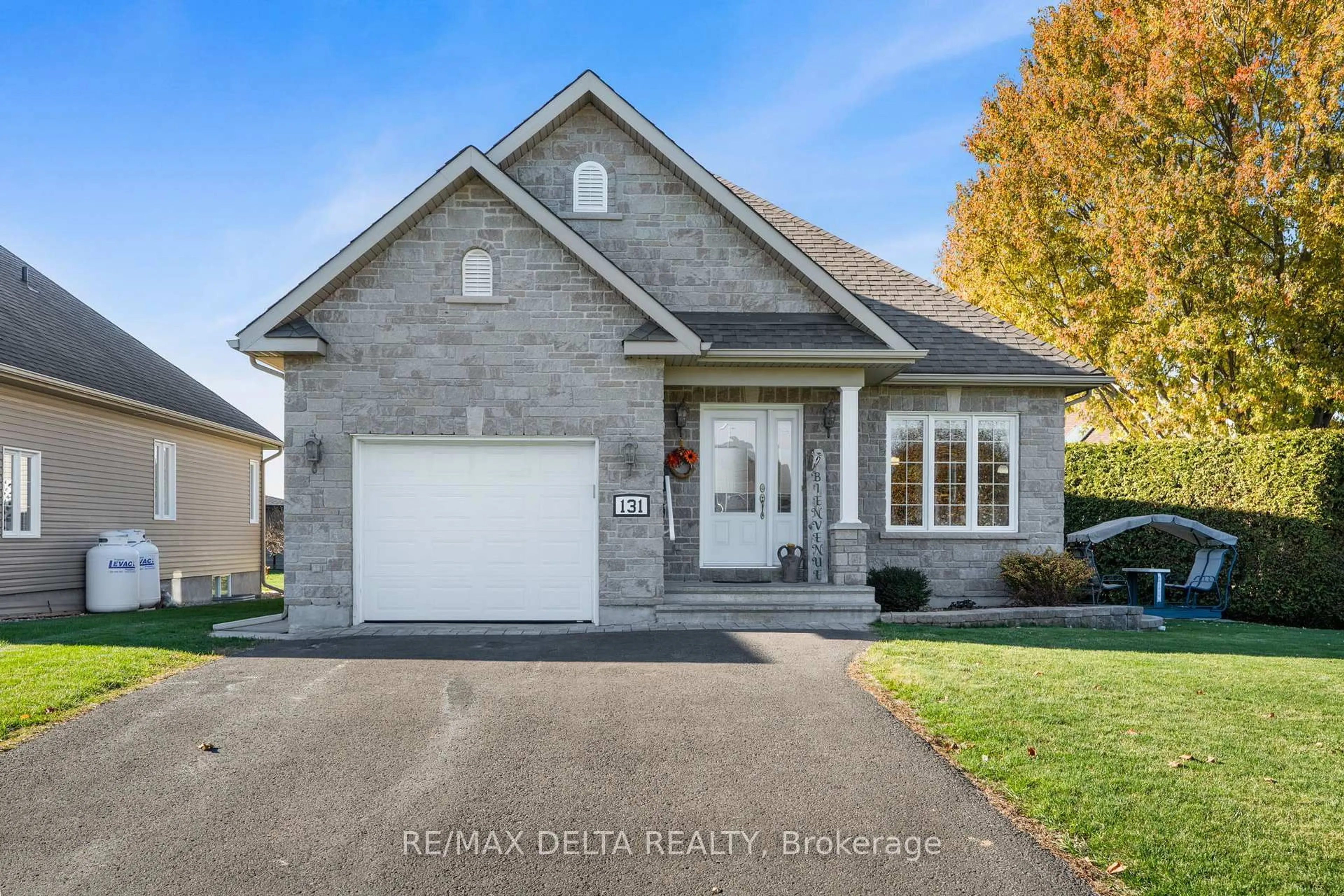 Home with brick exterior material, street for 131 Caledonia Rd, The Nation Ontario K0C 2B0