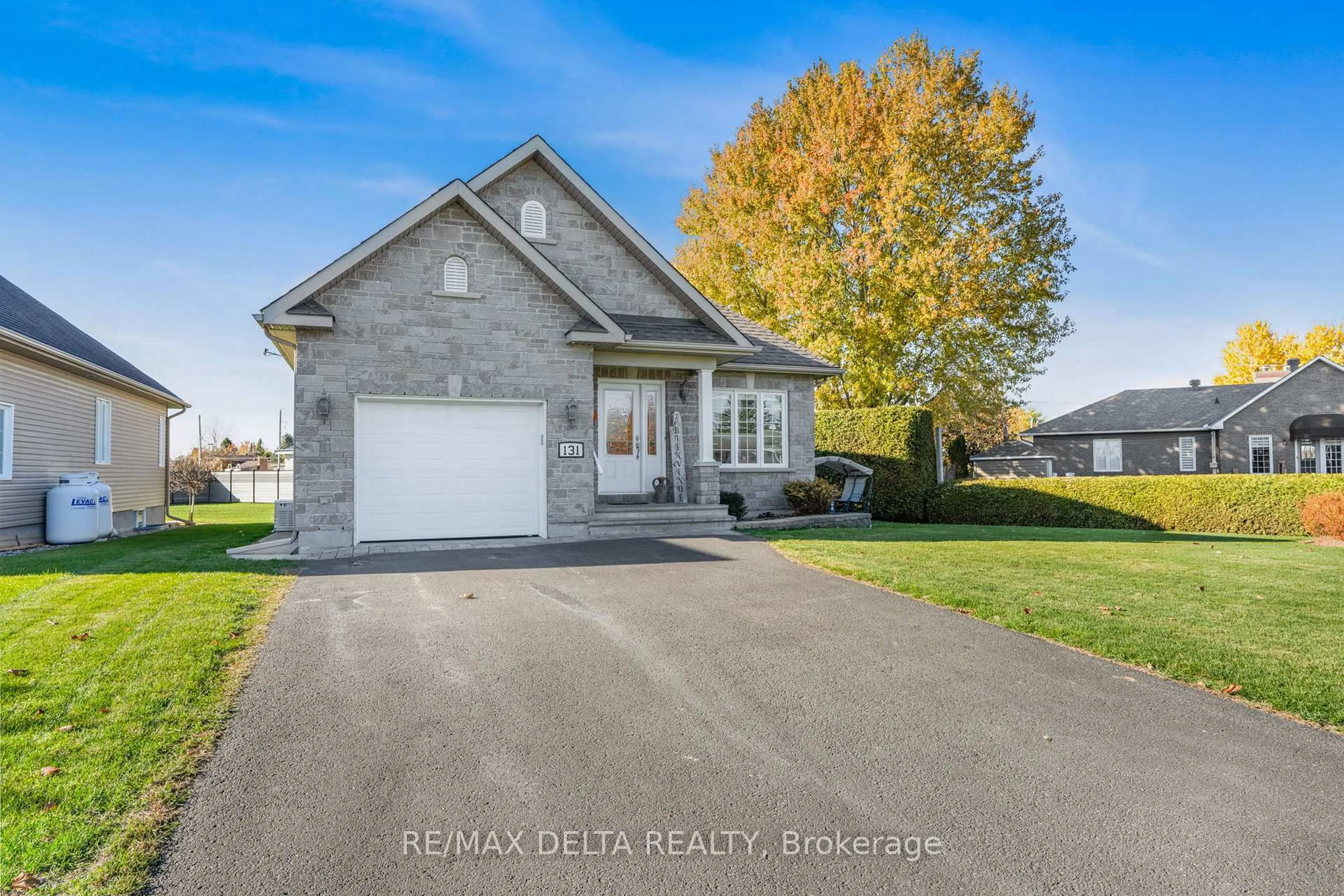 Home with brick exterior material, street for 131 Caledonia Rd, The Nation Ontario K0C 2B0