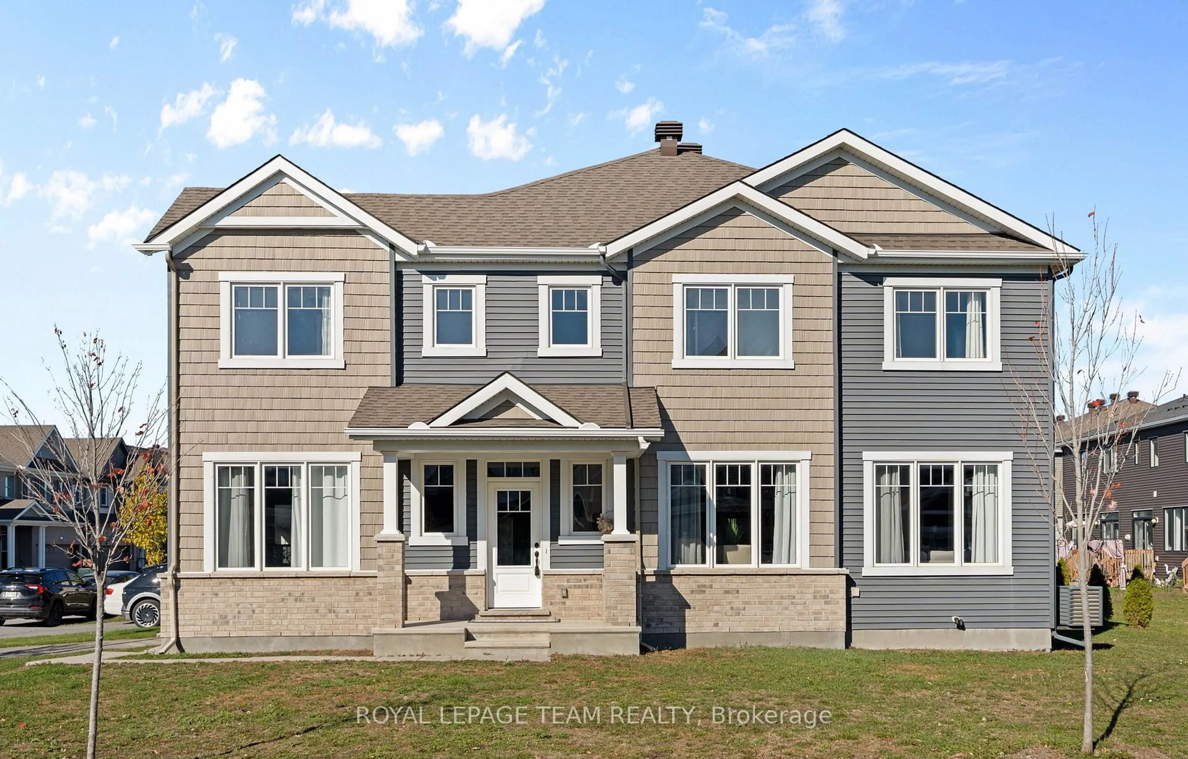 Home with vinyl exterior material, street for 841 REGULUS Rdge, Ottawa Ontario K2J 6S9