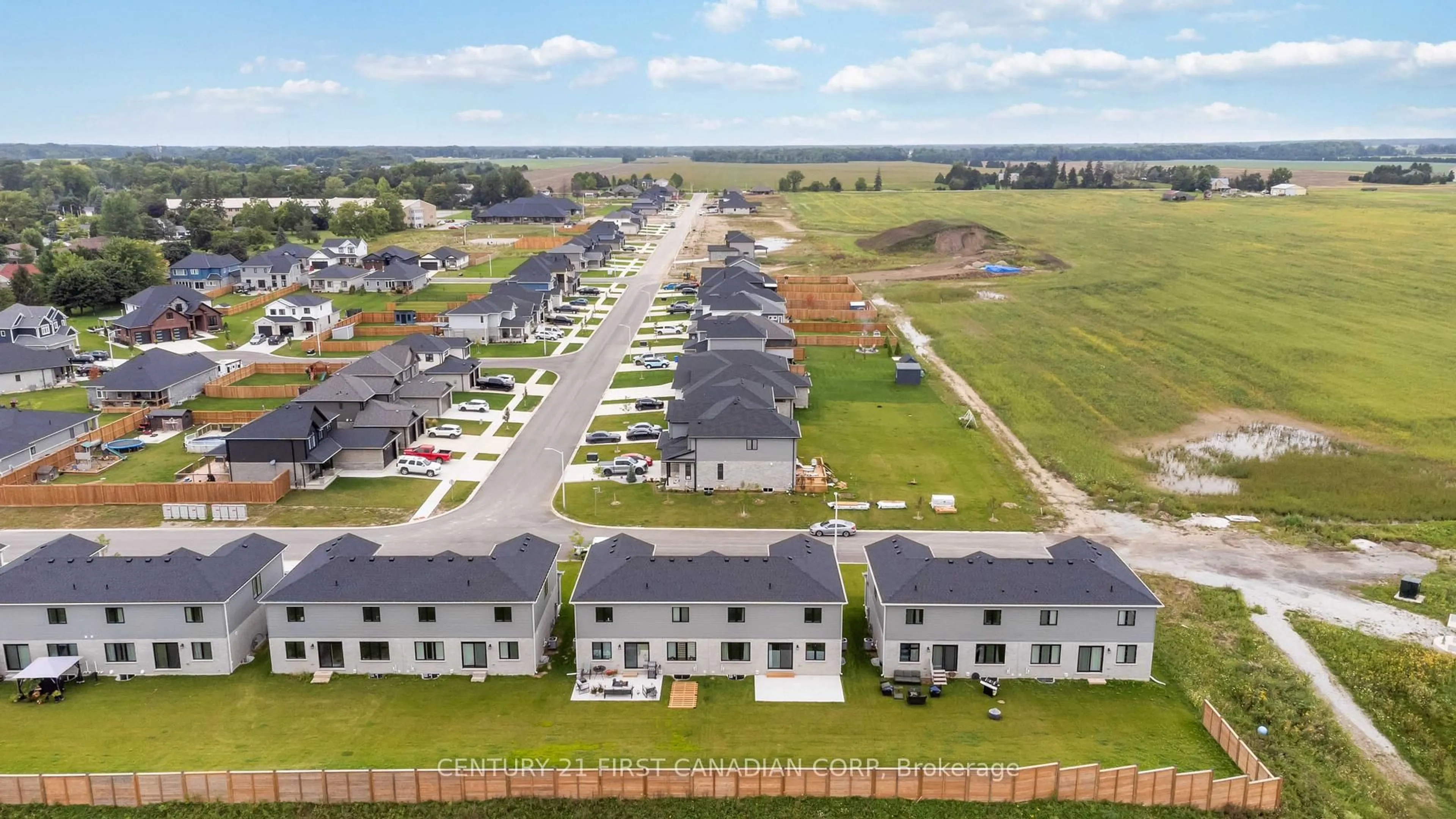 A pic from outside/outdoor area/front of a property/back of a property/a pic from drone, street for 450 Main St, Plympton-Wyoming Ontario N0N 1T0