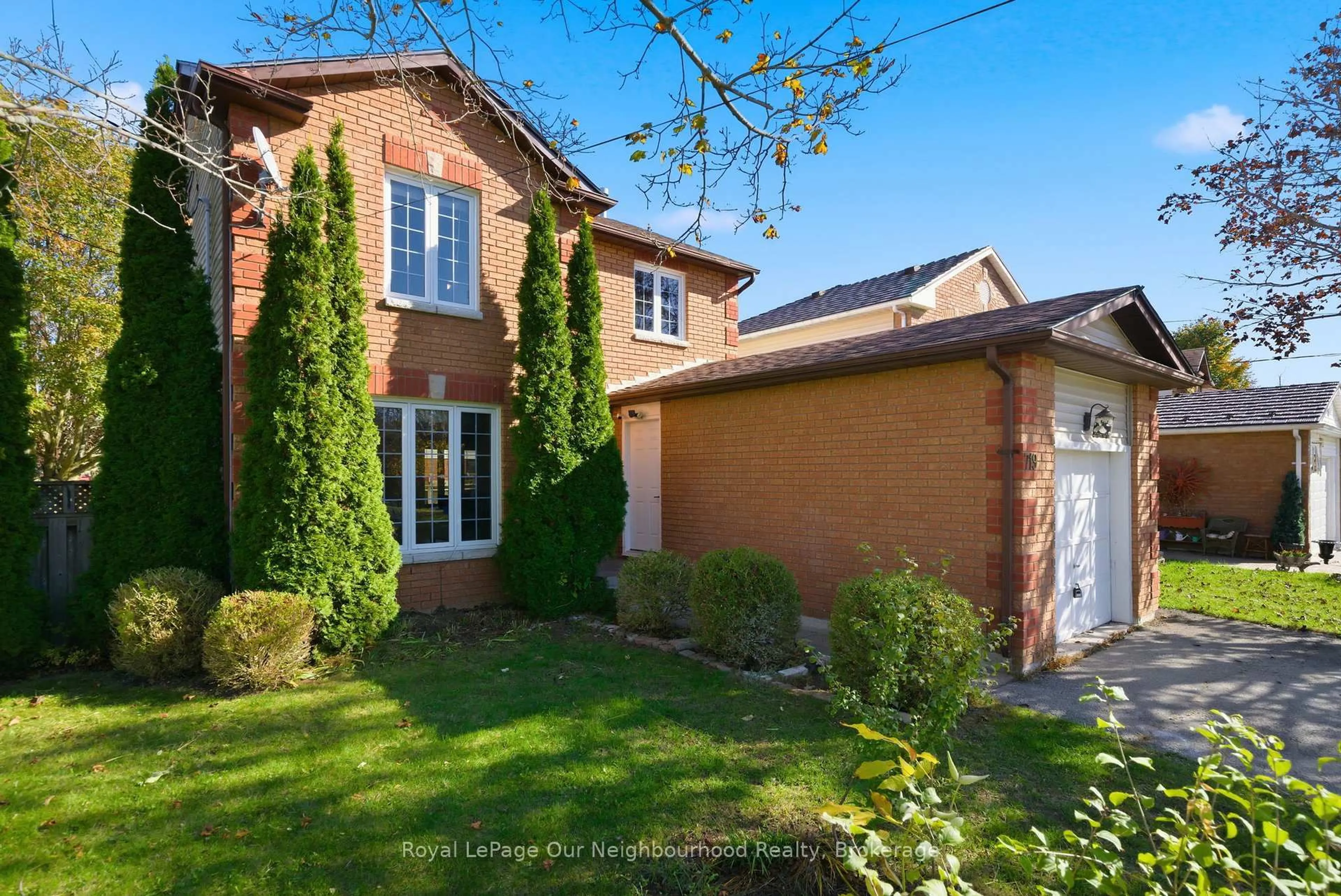 Home with brick exterior material, street for 719 Daintry Cres, Cobourg Ontario K9A 4X9